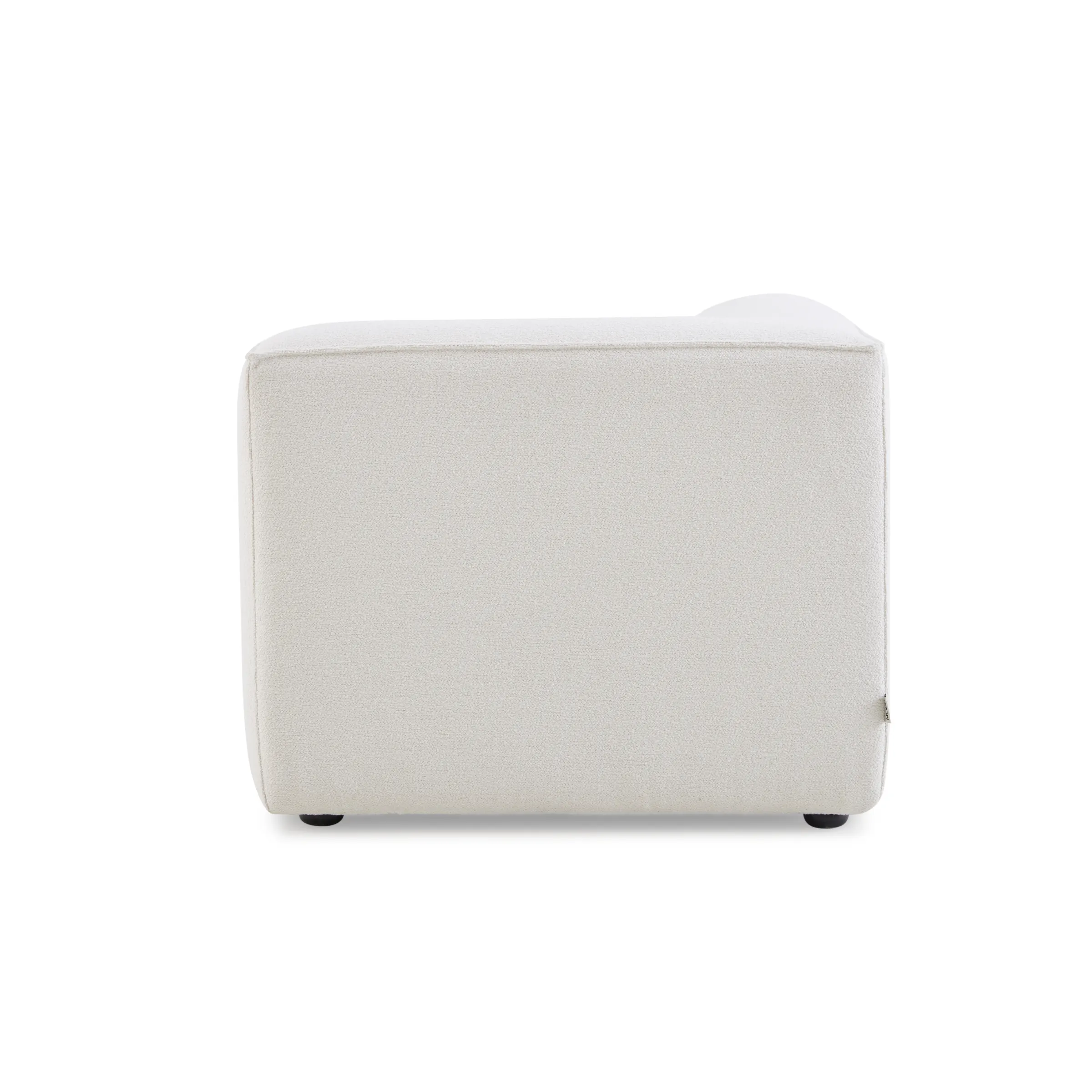 MODE Bravo Corner Sofa Module, Boucle, Cream White