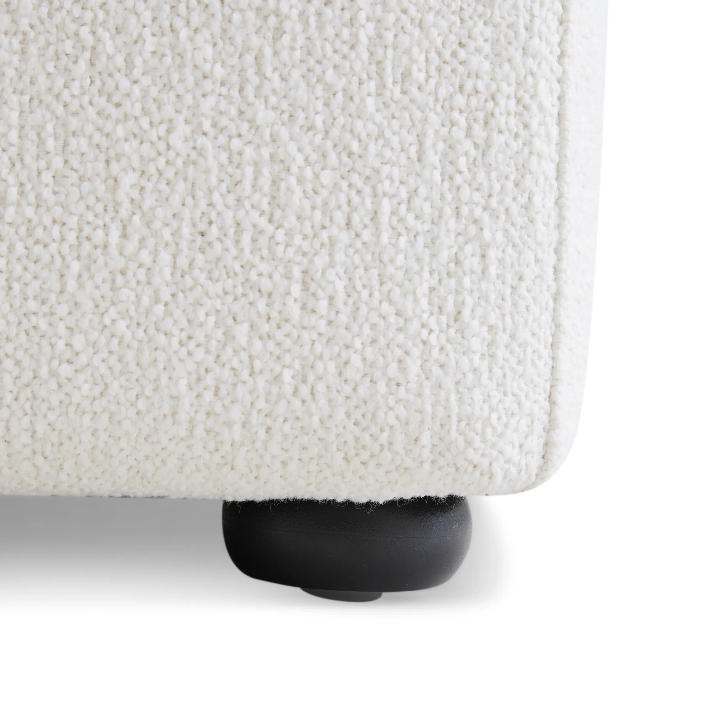 MODE Bravo Corner Sofa Module, Boucle, Cream White