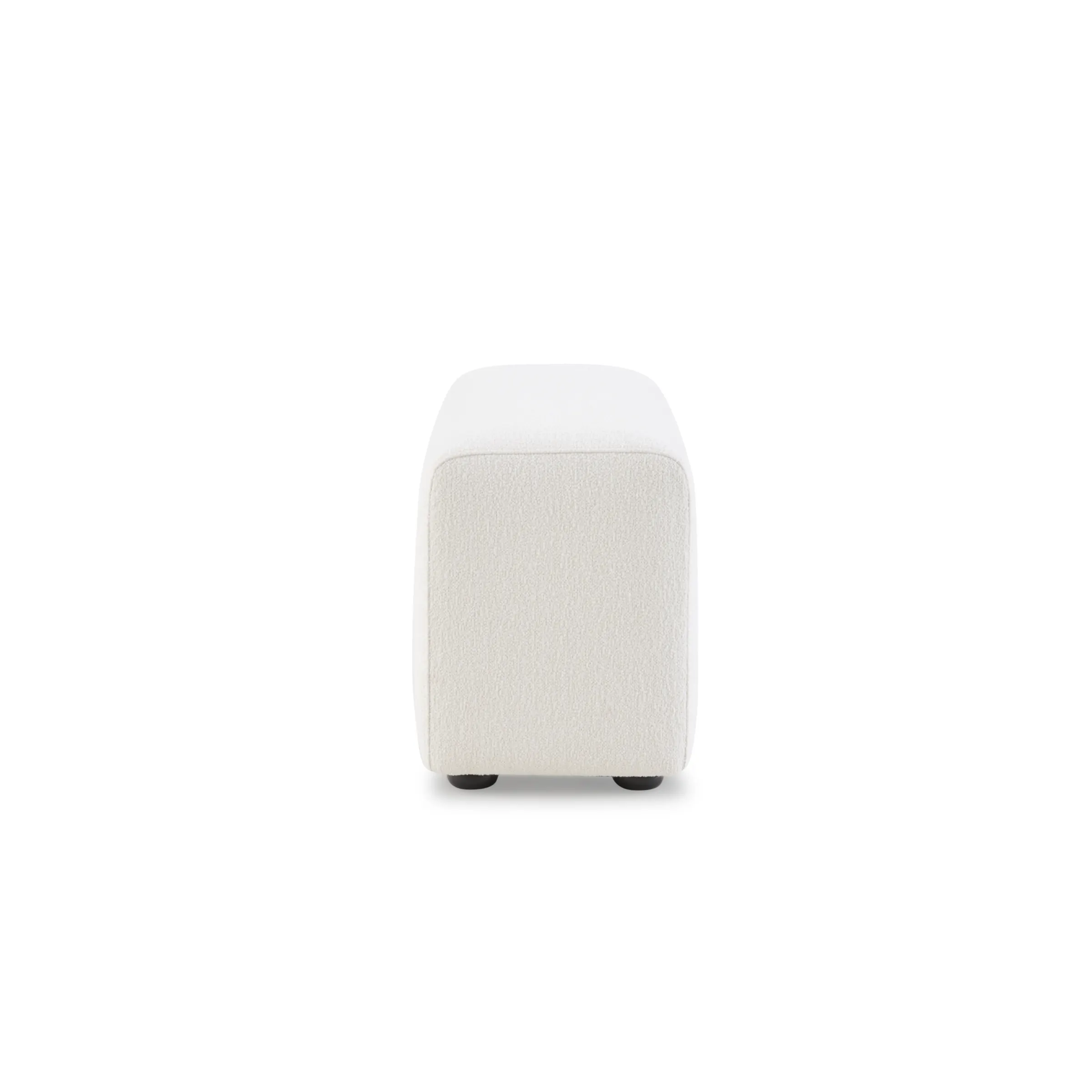 MODE Bravo Arm Sofa Module, Boucle, Cream White