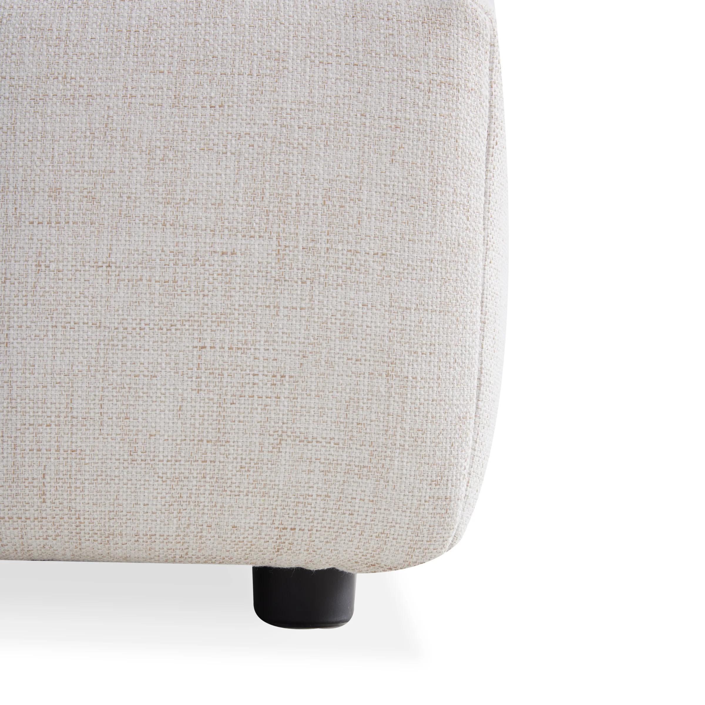 MODE Rubik 4-Seater Modular Sofa with Chaise, Oatmeal & Burnt Orange