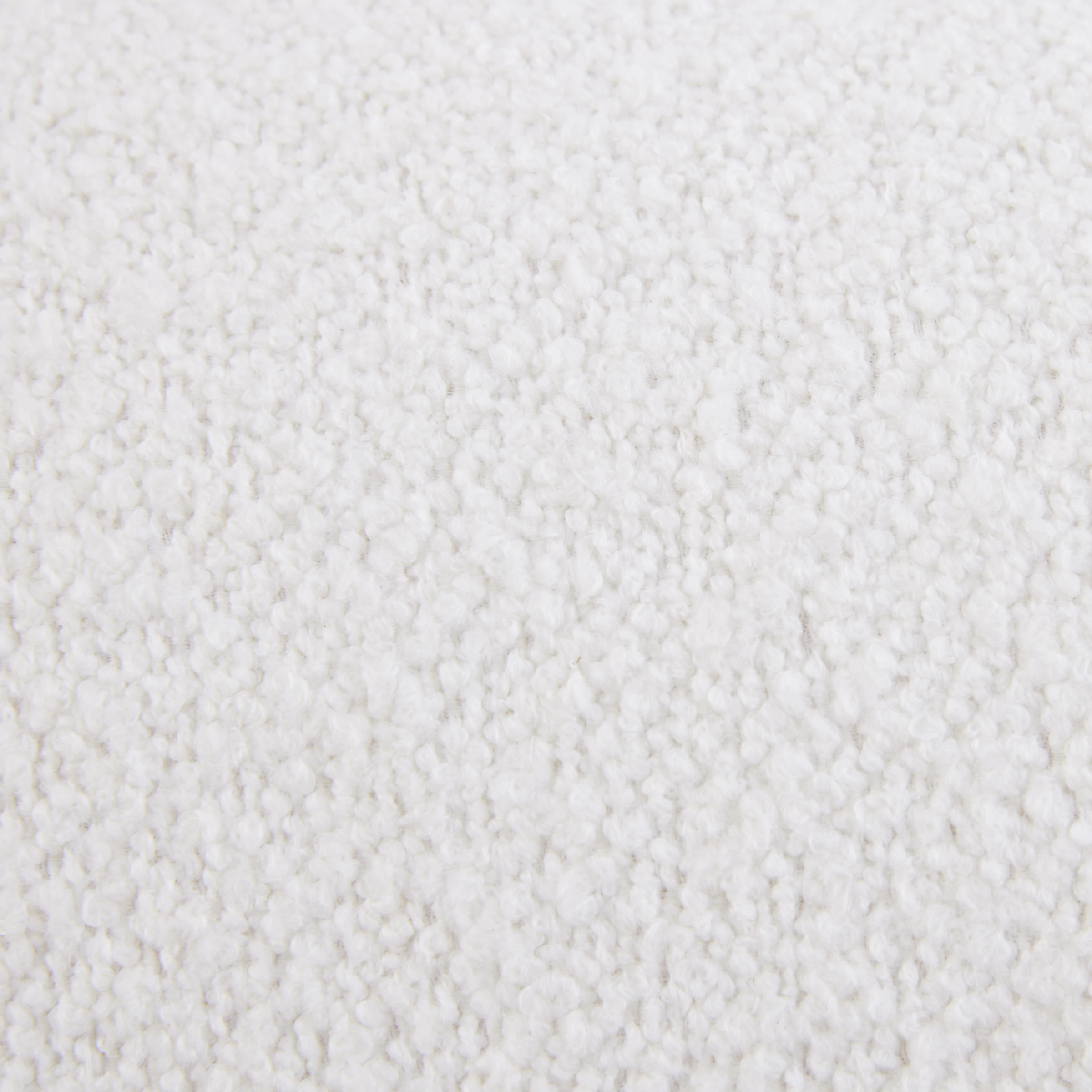 MODE Milo Boucle Loveseat, Chalk White