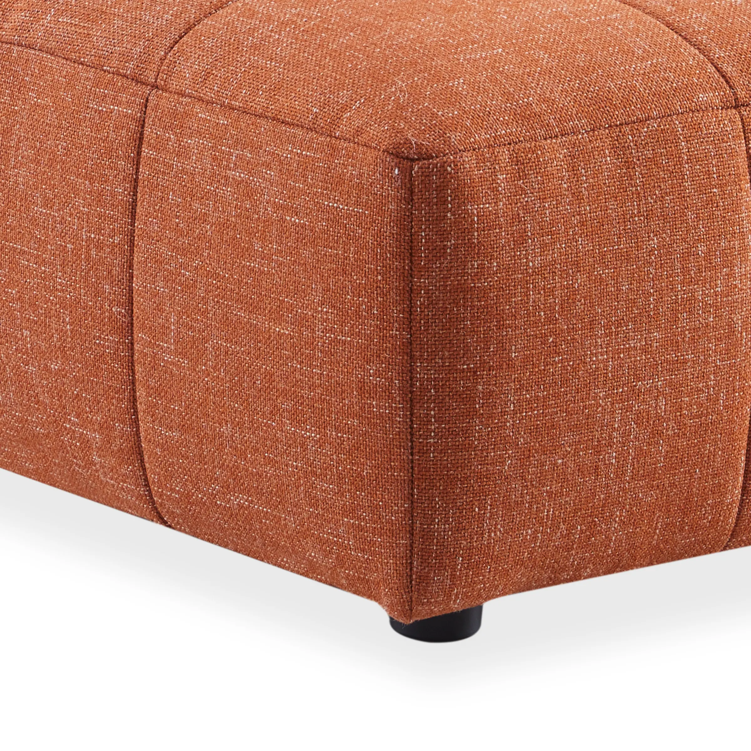 MODE Rubik 1-Seater Lounger Sofa, Burnt Orange