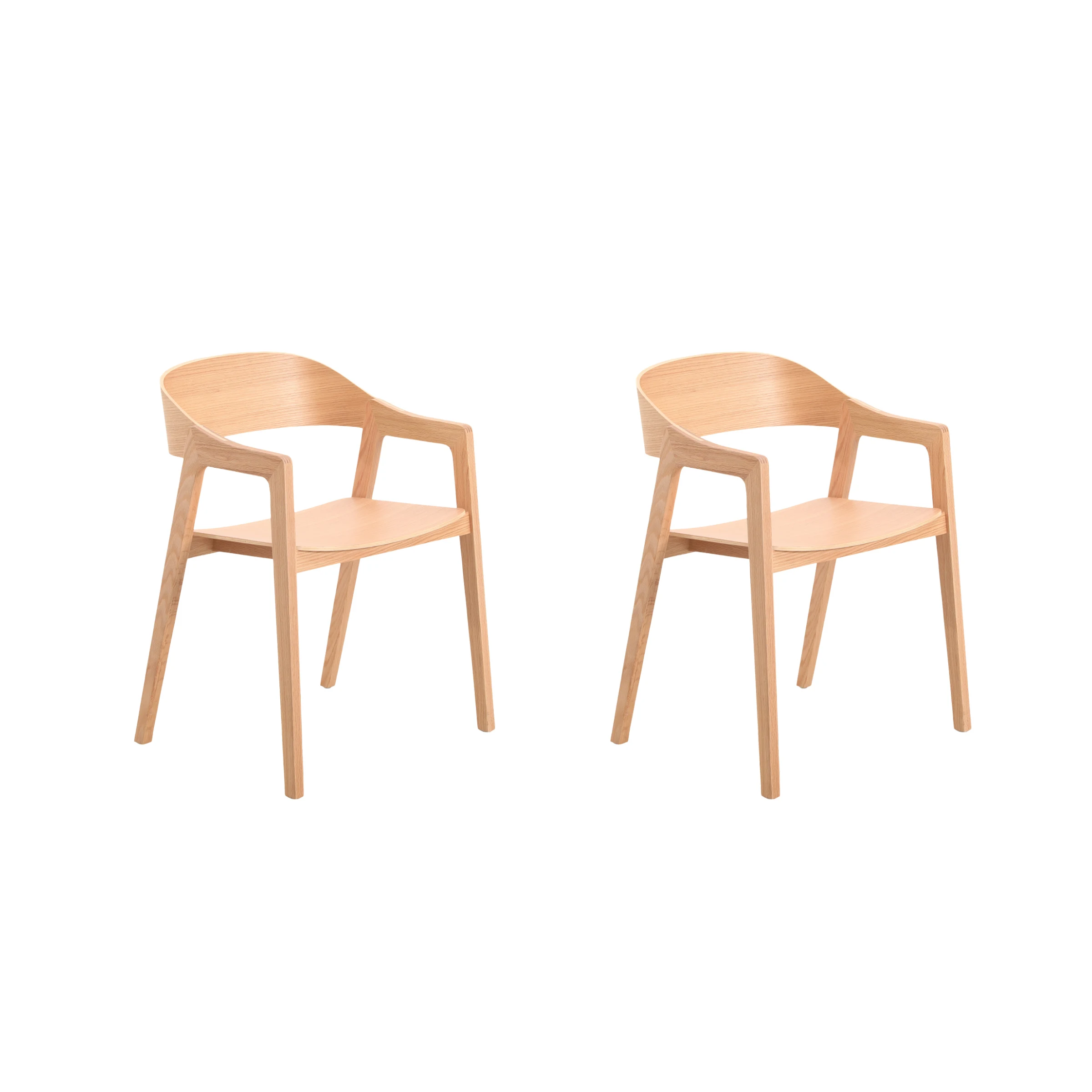 MODE Bowa Dining Chairs, Set of 2