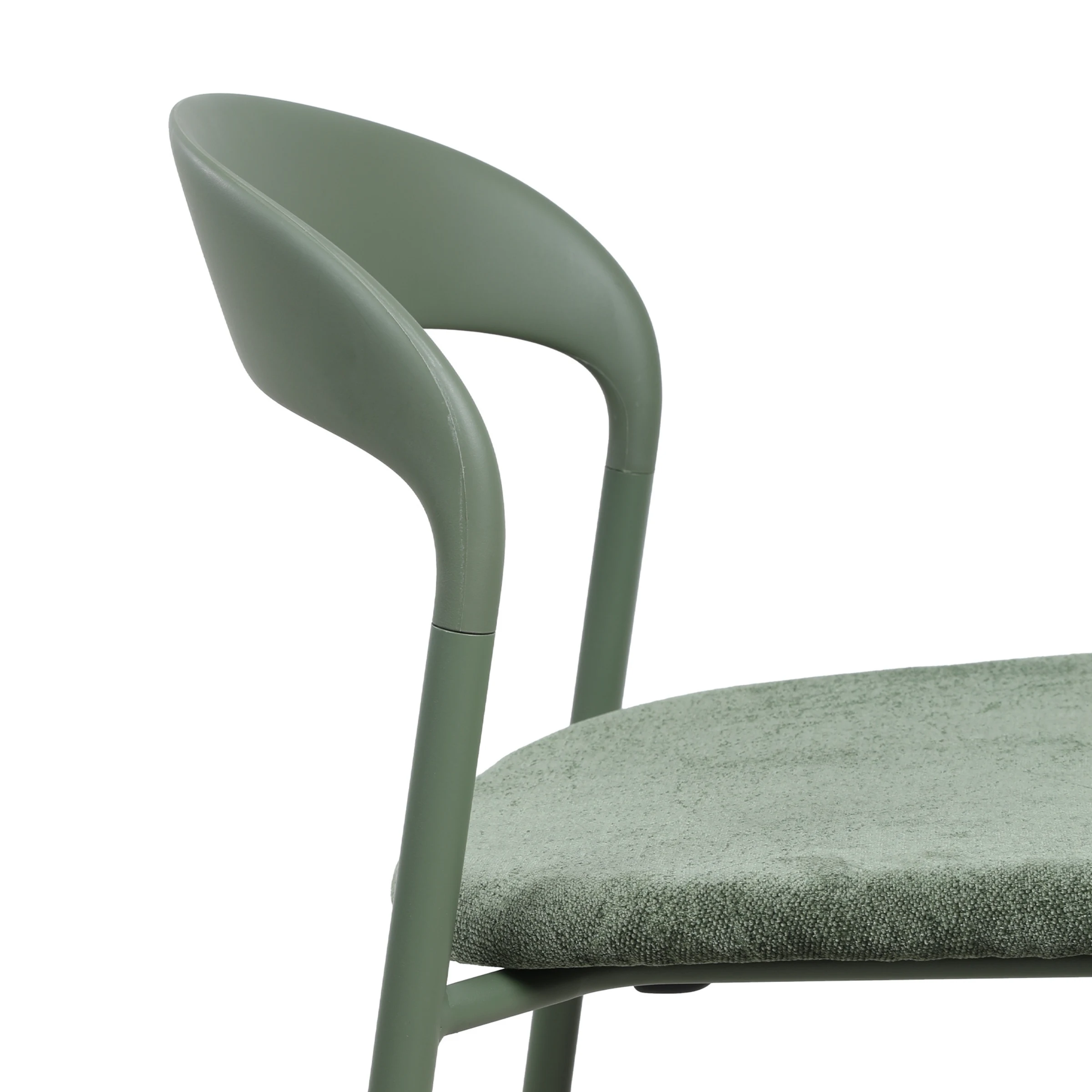 MODE Elara Dining Chairs, Green, Set of 2