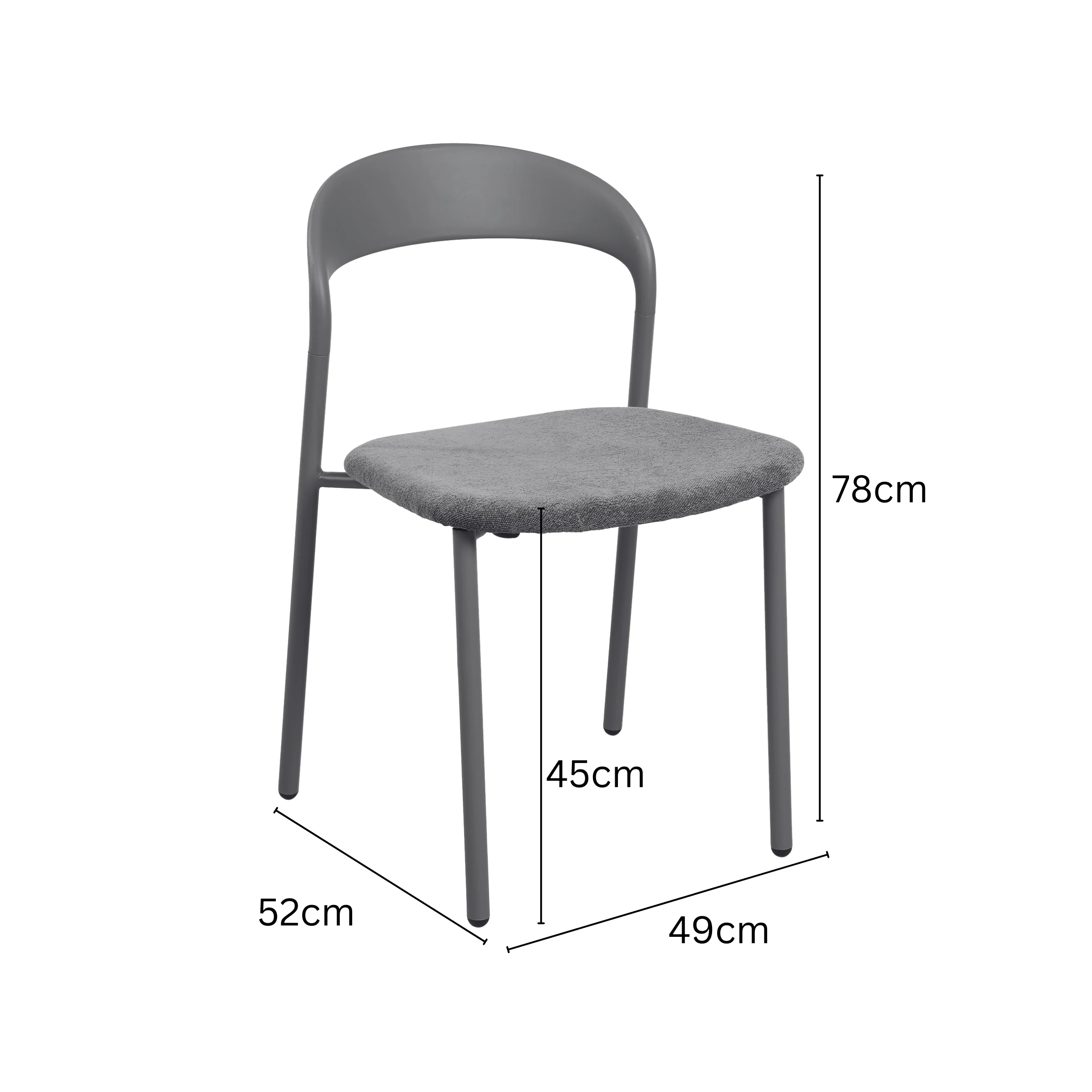 MODE Elara Dining Chairs, Green, Set of 2