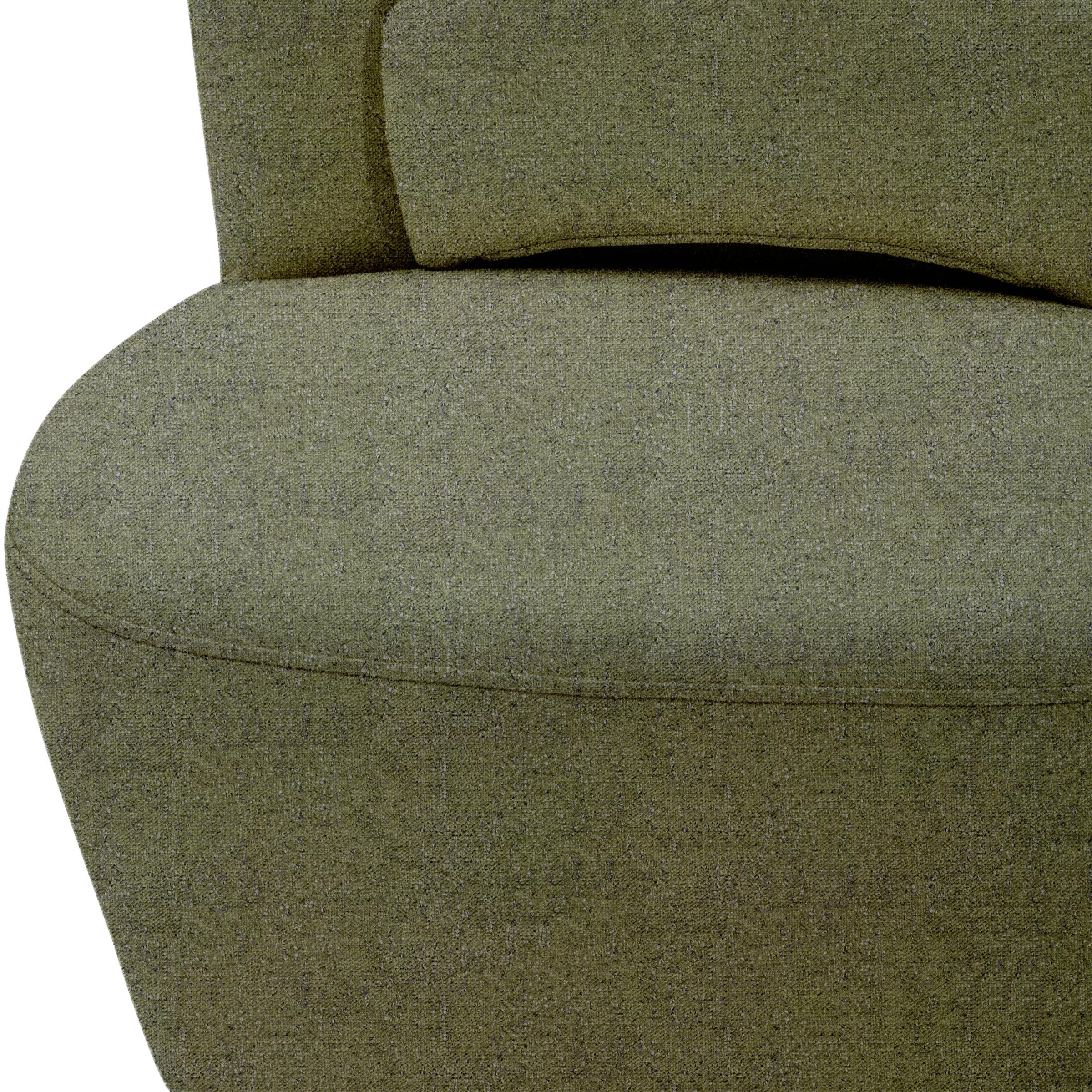 MODE Domi Swivel Chair, Olive Green