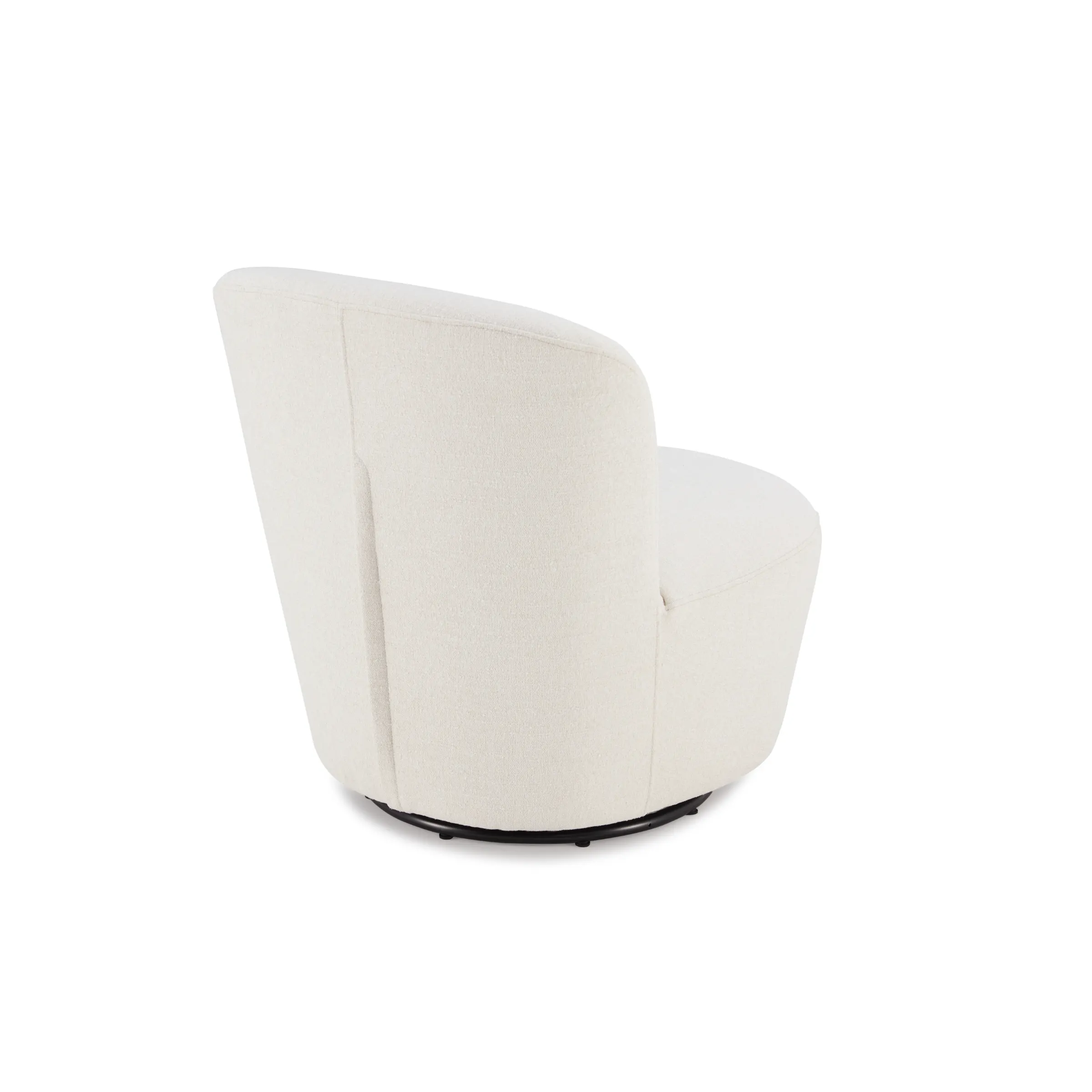 MODE Domi Swivel Chair, Pearly White