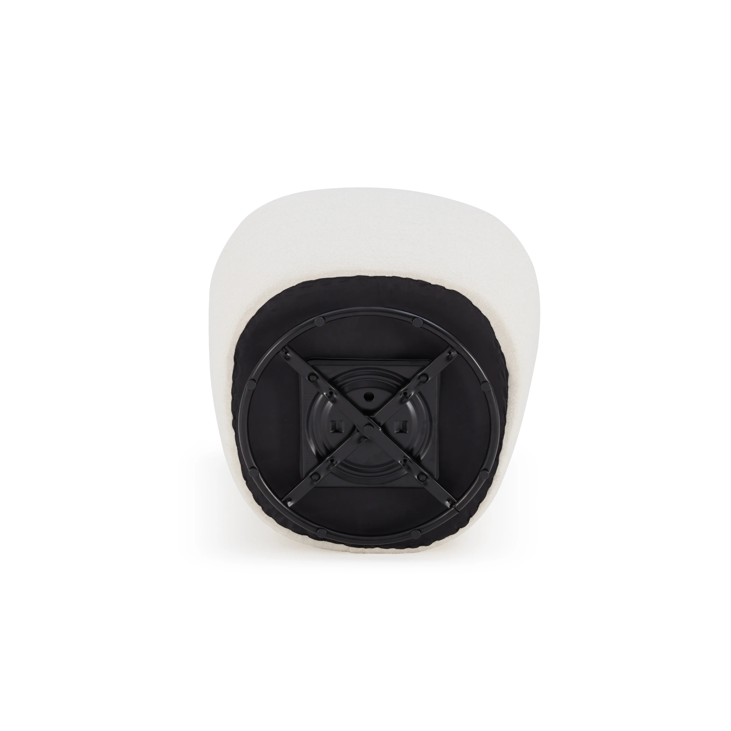 MODE Domi Swivel Chair, Pearly White