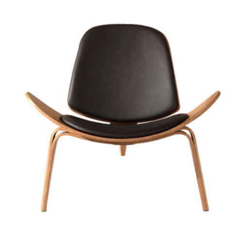 MODE Danish Shell Chair, Oak Black