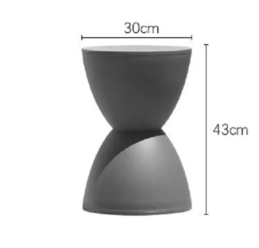 Philippe Starck Prince Stool Replica, Grey