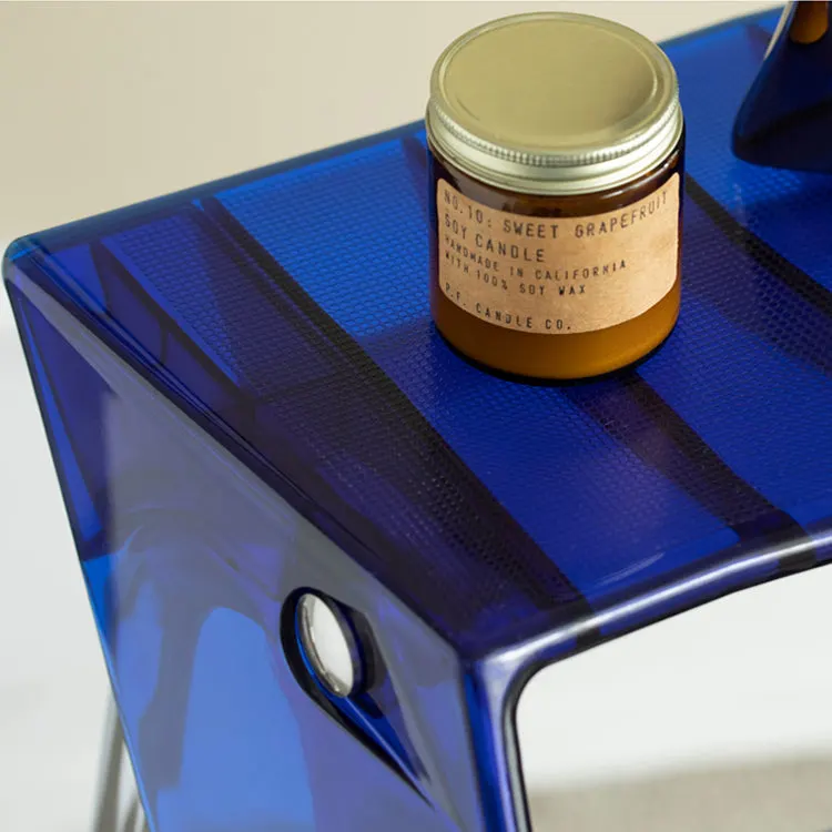 Alberto Meda Fording Side Table Replica, Blue