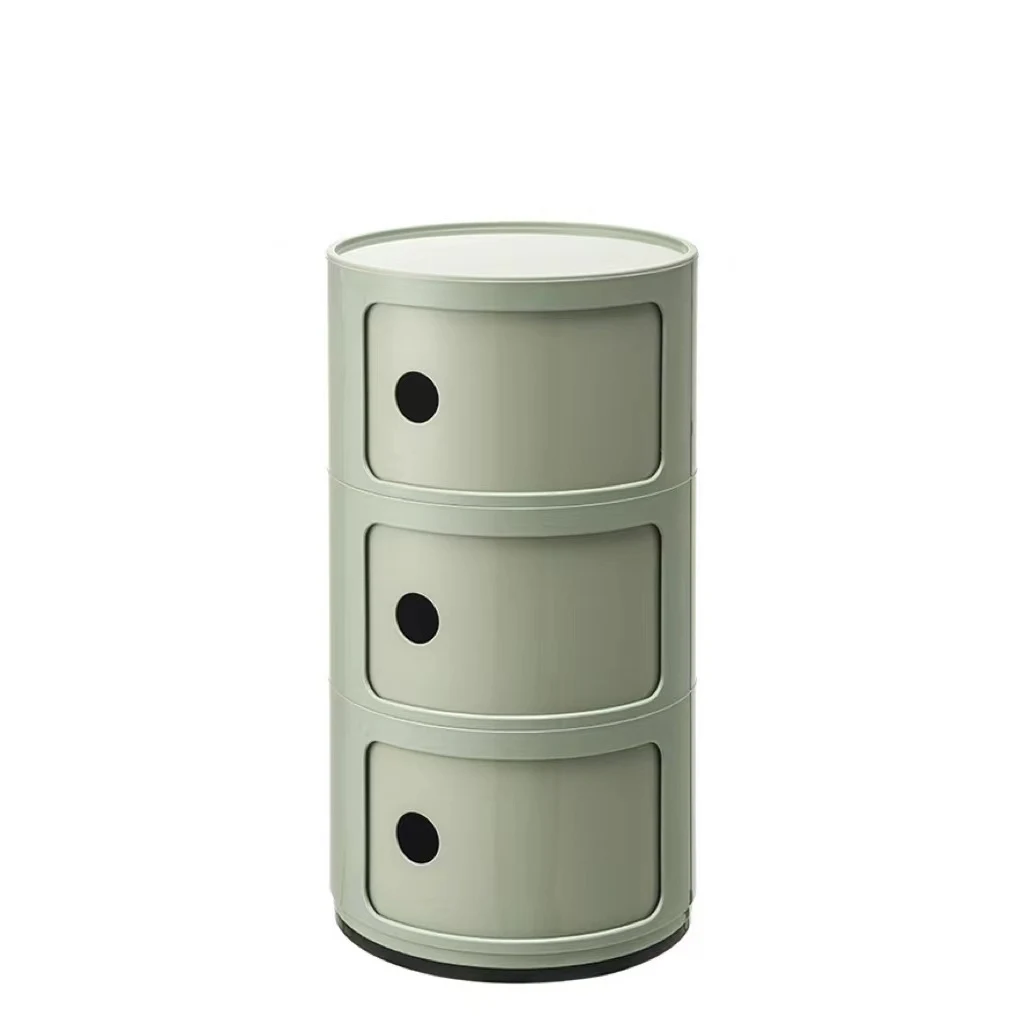 Anna Ferrieri Componibili 3 Tier Storage Unit Replica, 32x58CM, Matcha Green