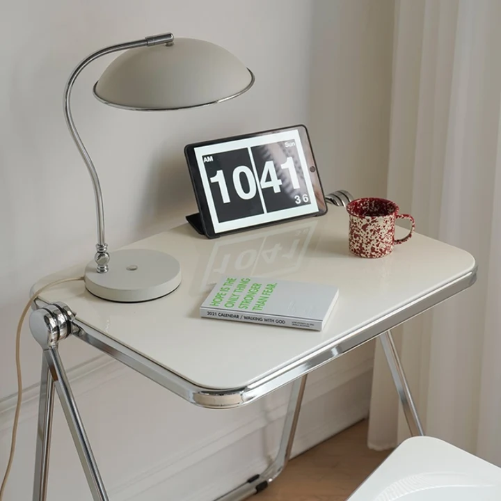 MODE Larkin Minimalist Folding Desk, White