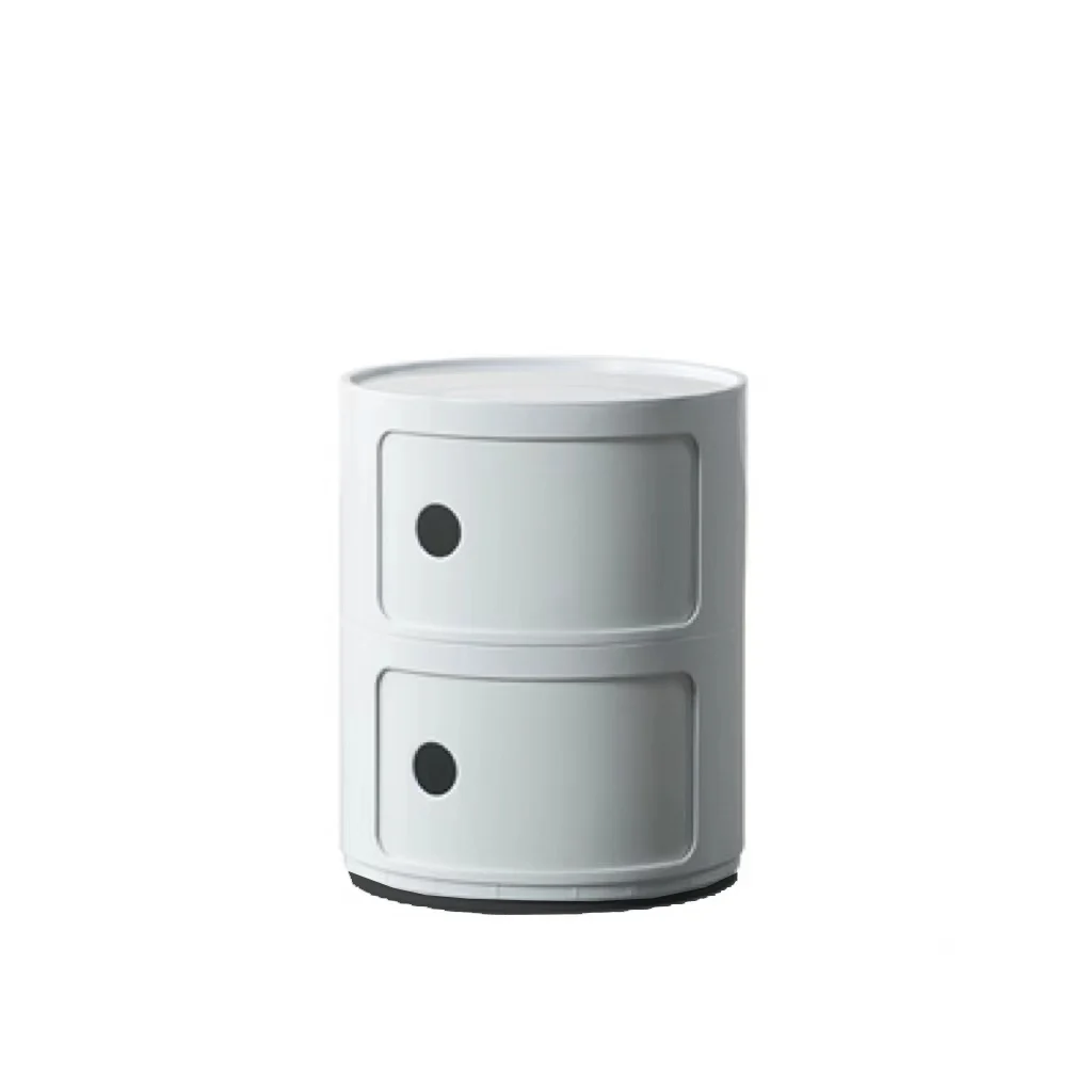 Anna Ferrieri Componibili 2 Tier Storage Unit Replica, 32x40CM, White