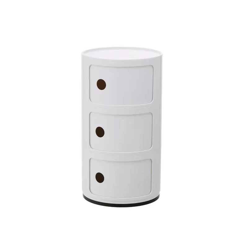 Anna Ferrieri Componibili 3 Tier Storage Unit Replica, 32x58CM, White