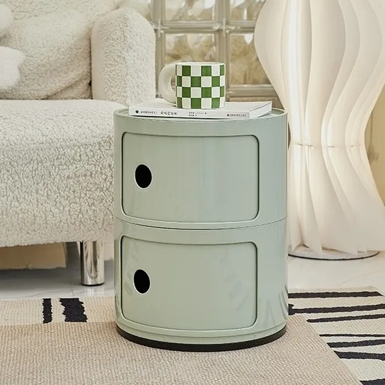 Anna Ferrieri Componibili 2 Tier Storage Unit Replica, 32x40CM, Matcha Green