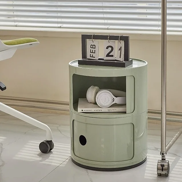 Anna Ferrieri Componibili 2 Tier Storage Unit Replica, 32x40CM, Matcha Green