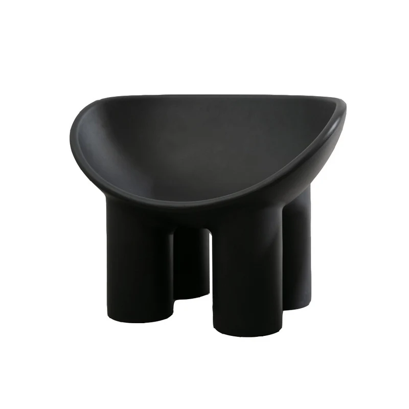 Faye Toogood Roly Poly Chair Replica, Black