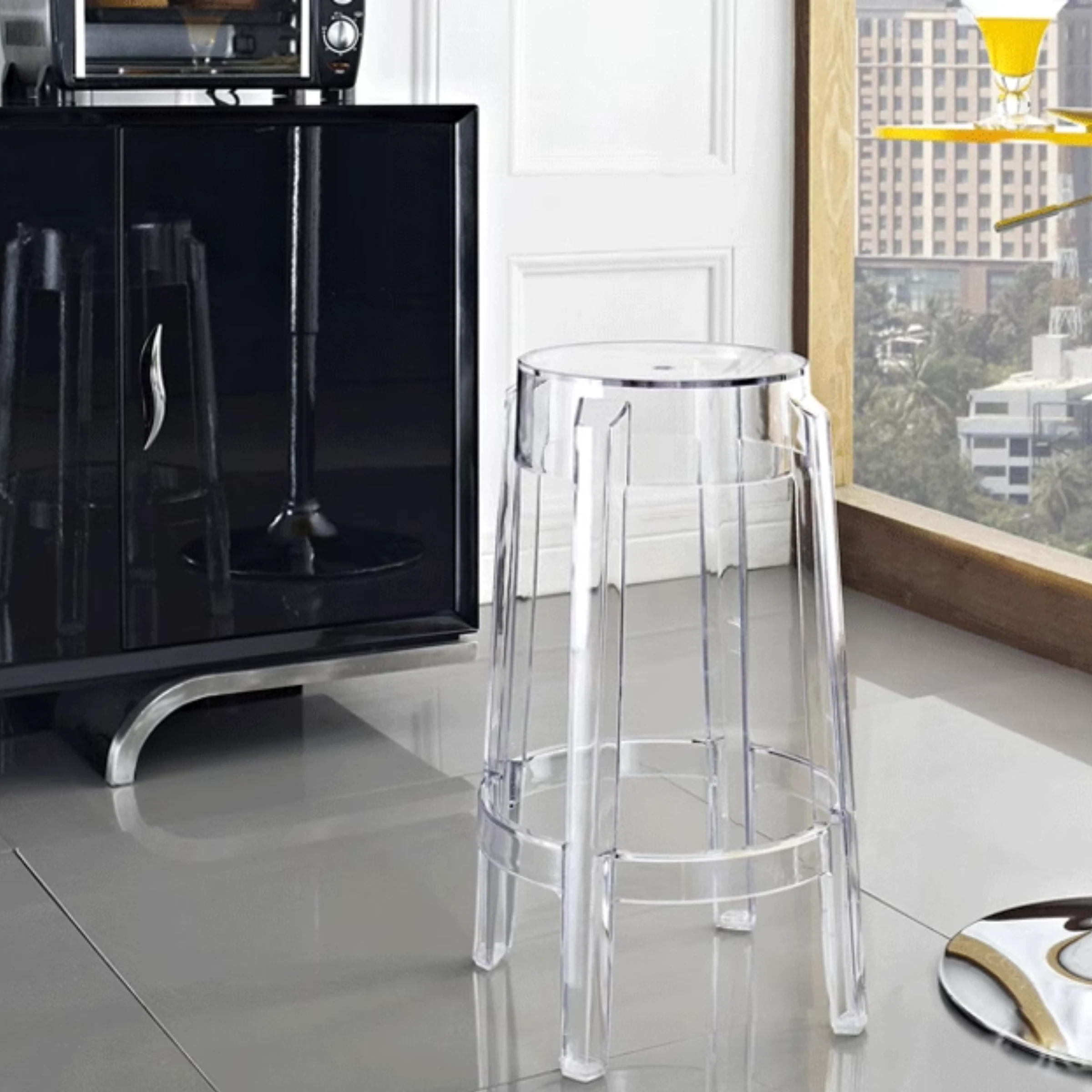 Replica Charles Ghost Stool 65cm, Set of 2