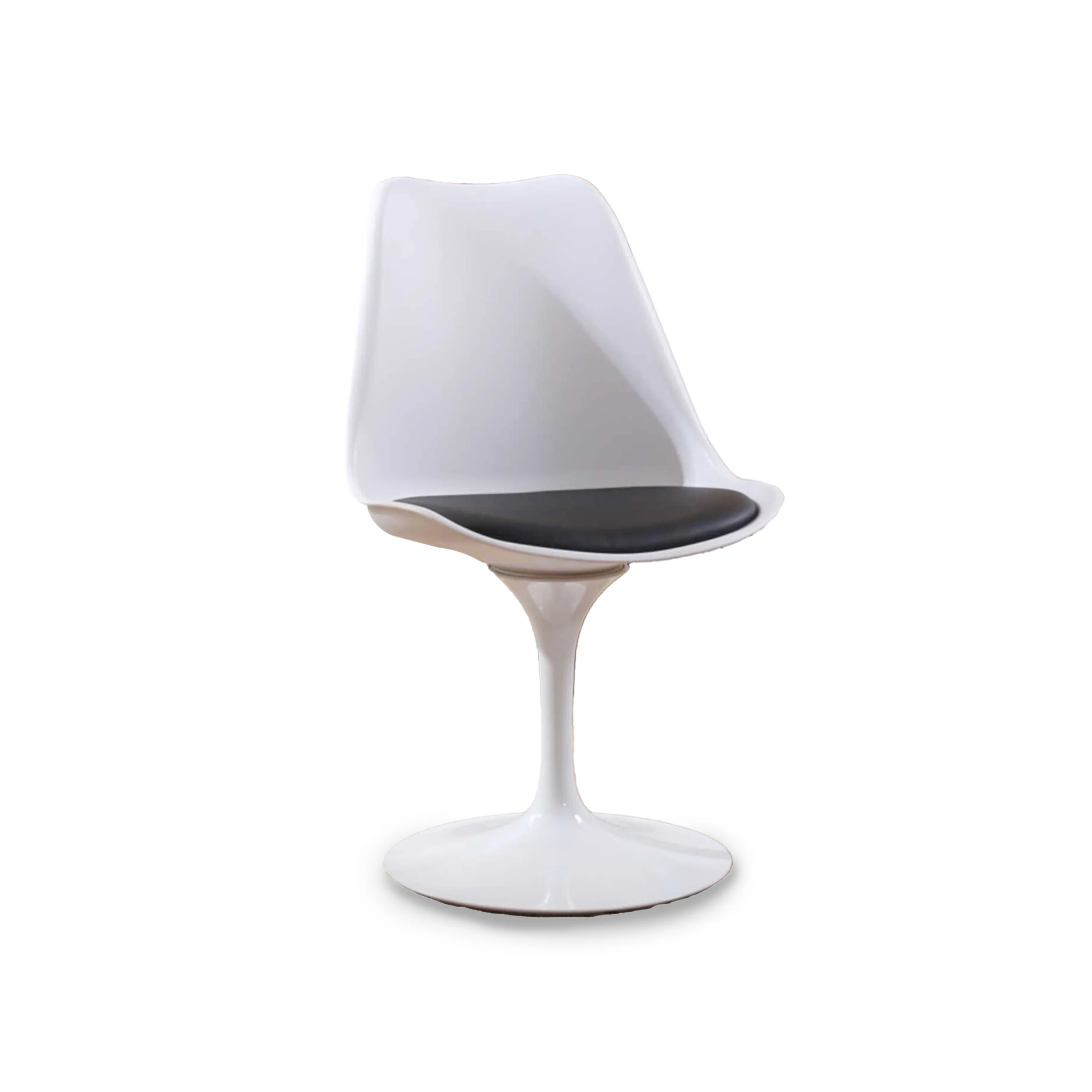 Eero Saarinen Tulip Chair Replica, Black & White