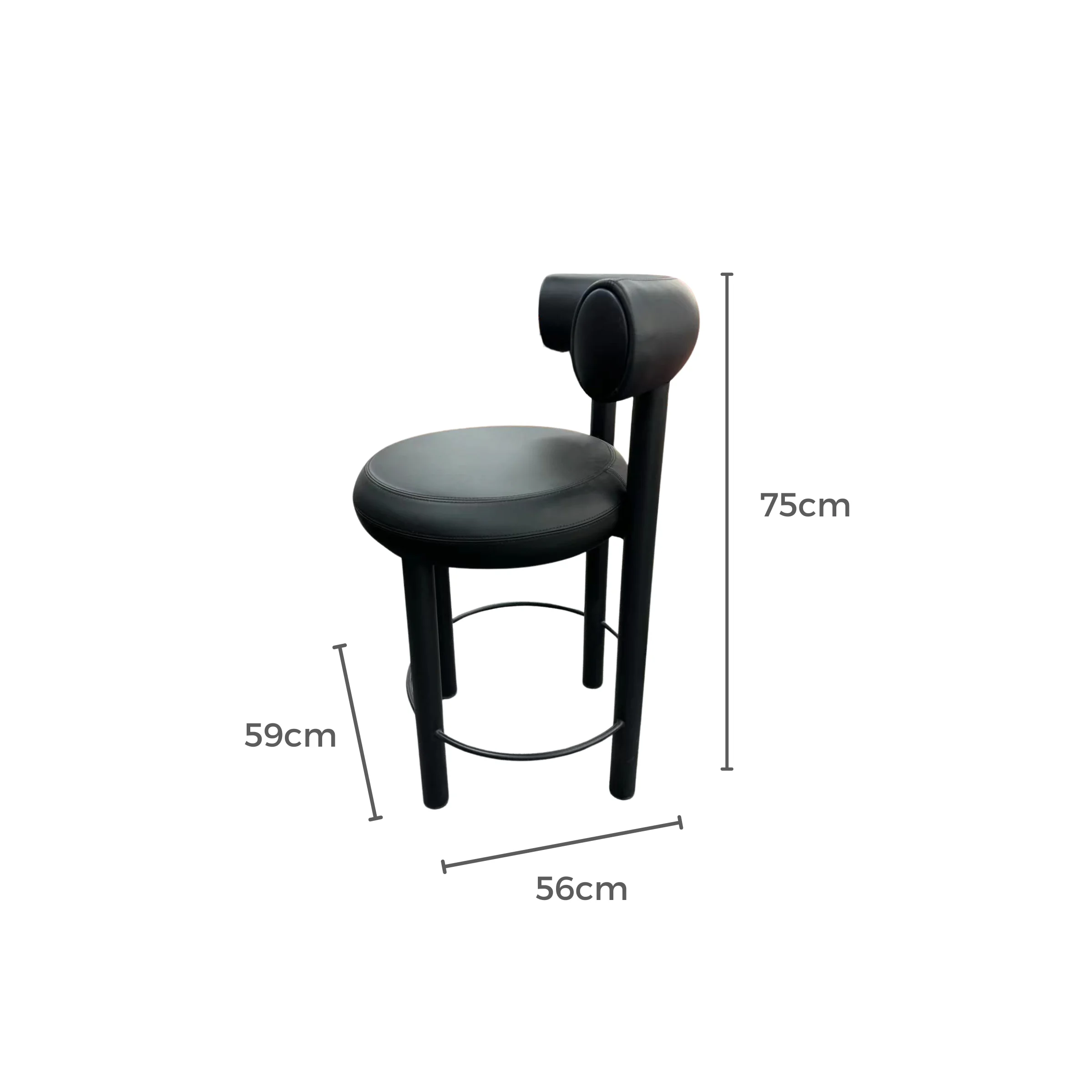 MODE Circulo CS2 Chair, Black
