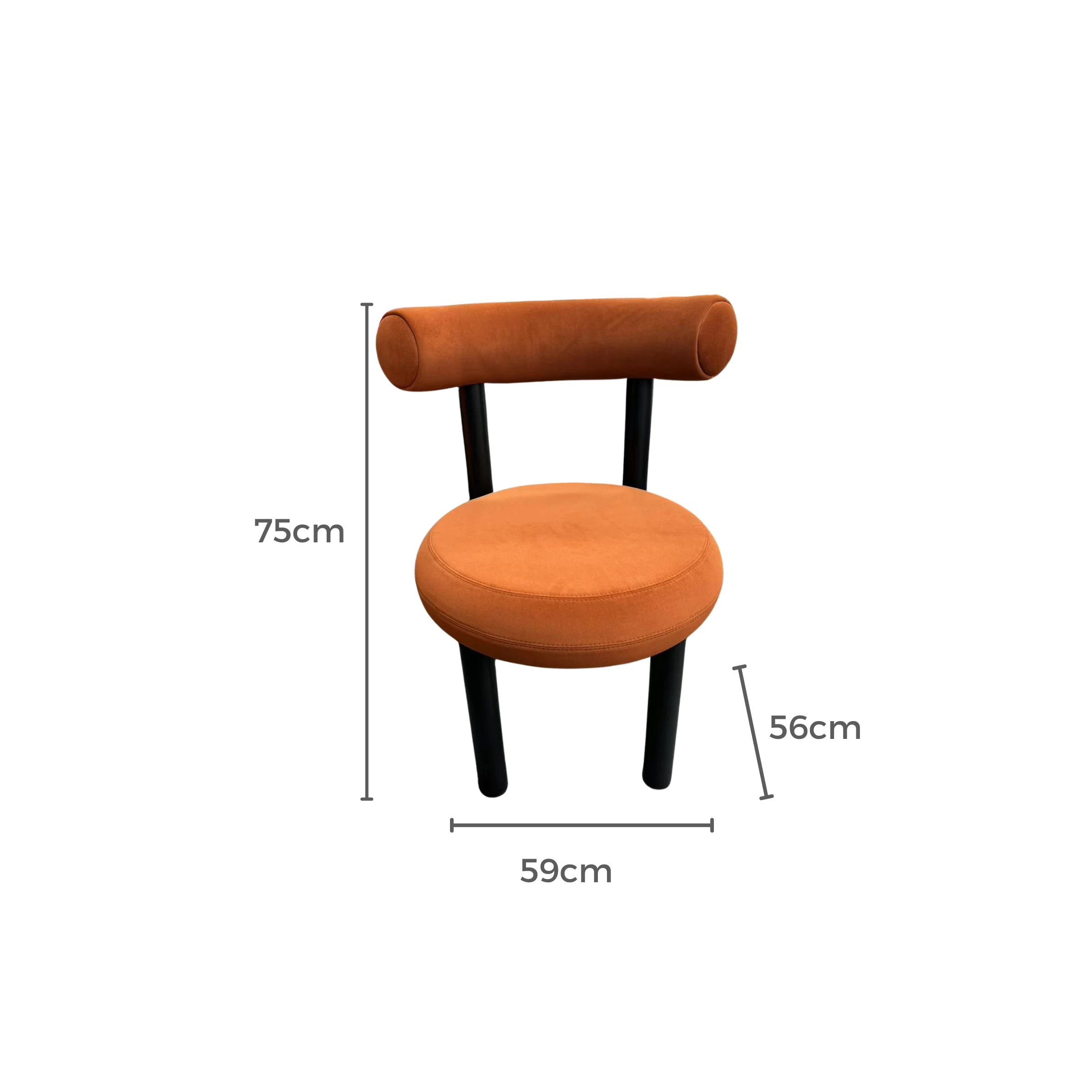 MODE Circulo CS2 Chair, Orange