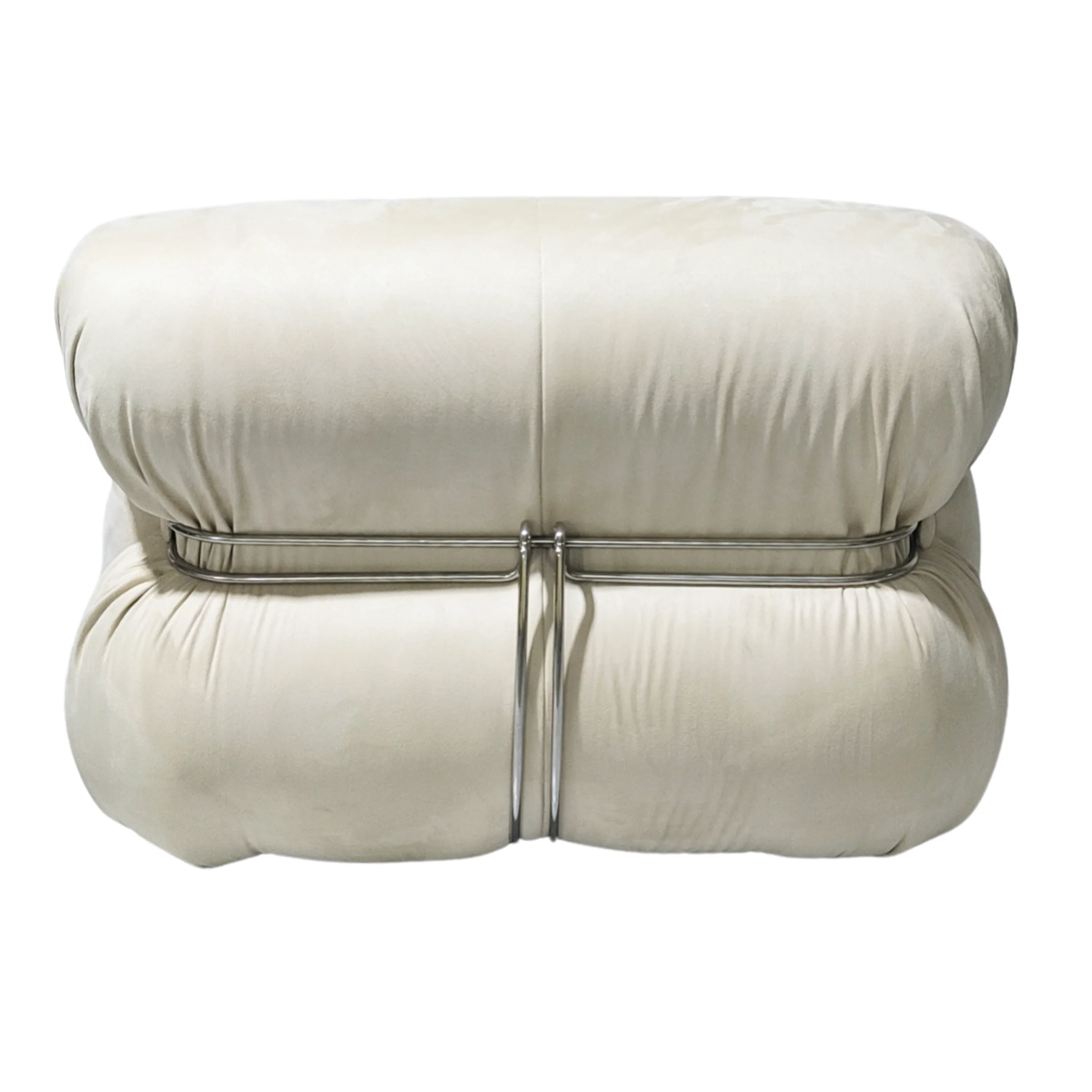 Tobia Scarpa Soriana Lounge Chair Replica, 1-Seater, White