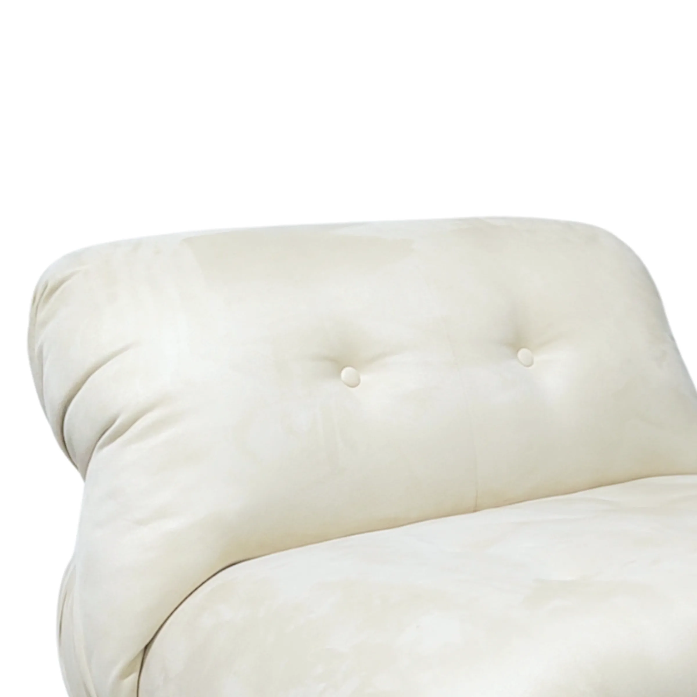 Tobia Scarpa Soriana Lounge Chair Replica, 1-Seater, White