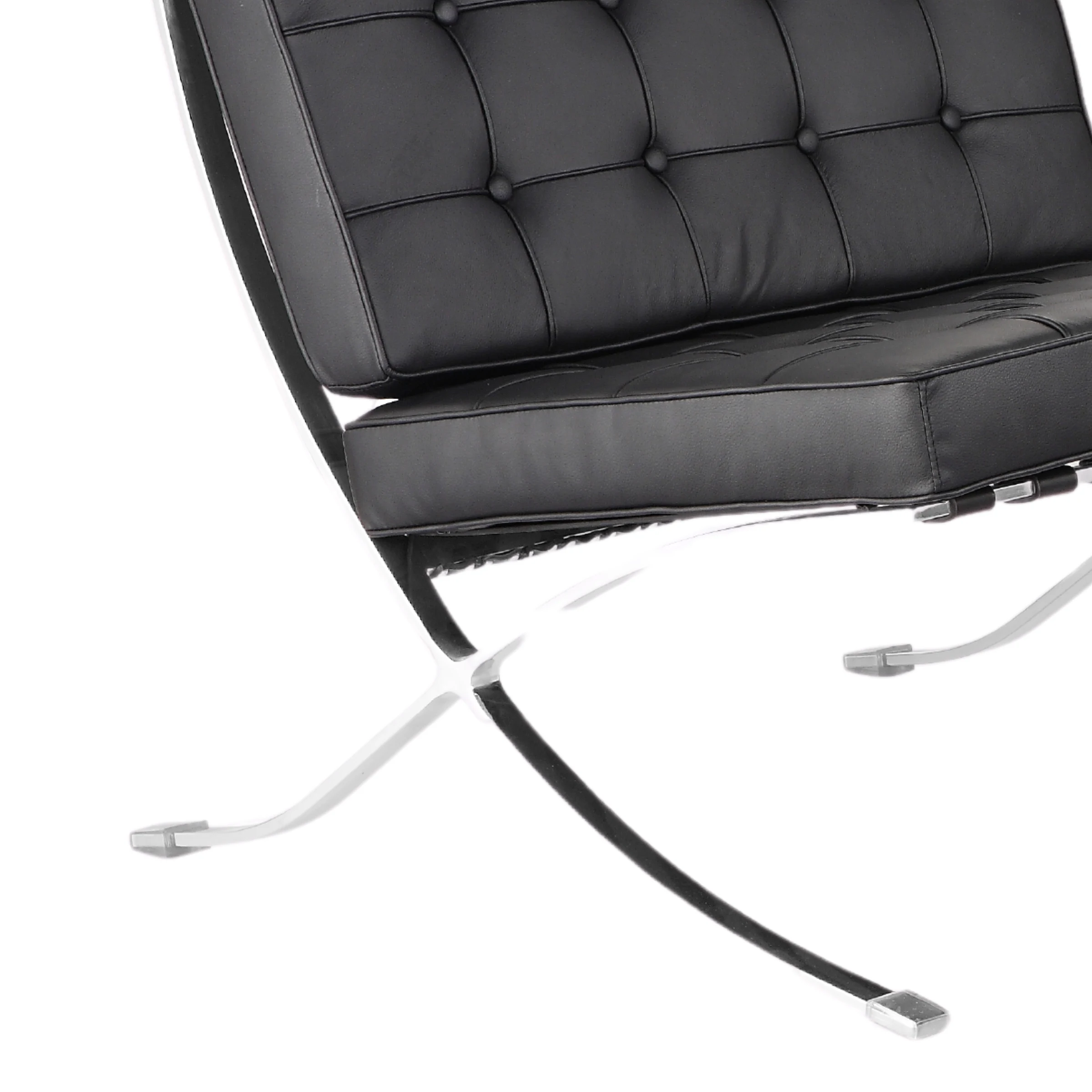 Mies Van Der Rohe Barcelona Chair Replica, 1-Seater