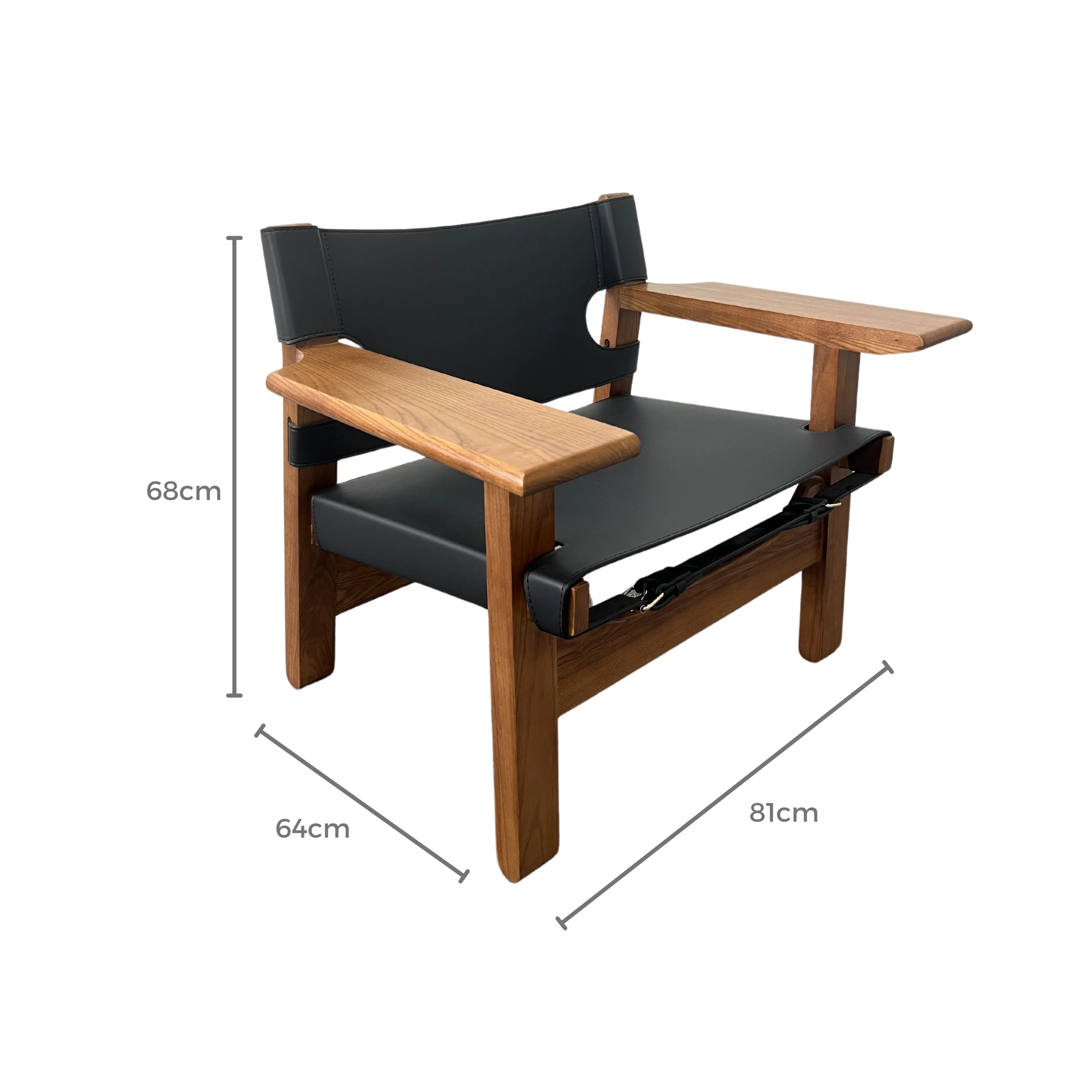 Borge Mogensen Vintage Spanish Lounge Chair Replica