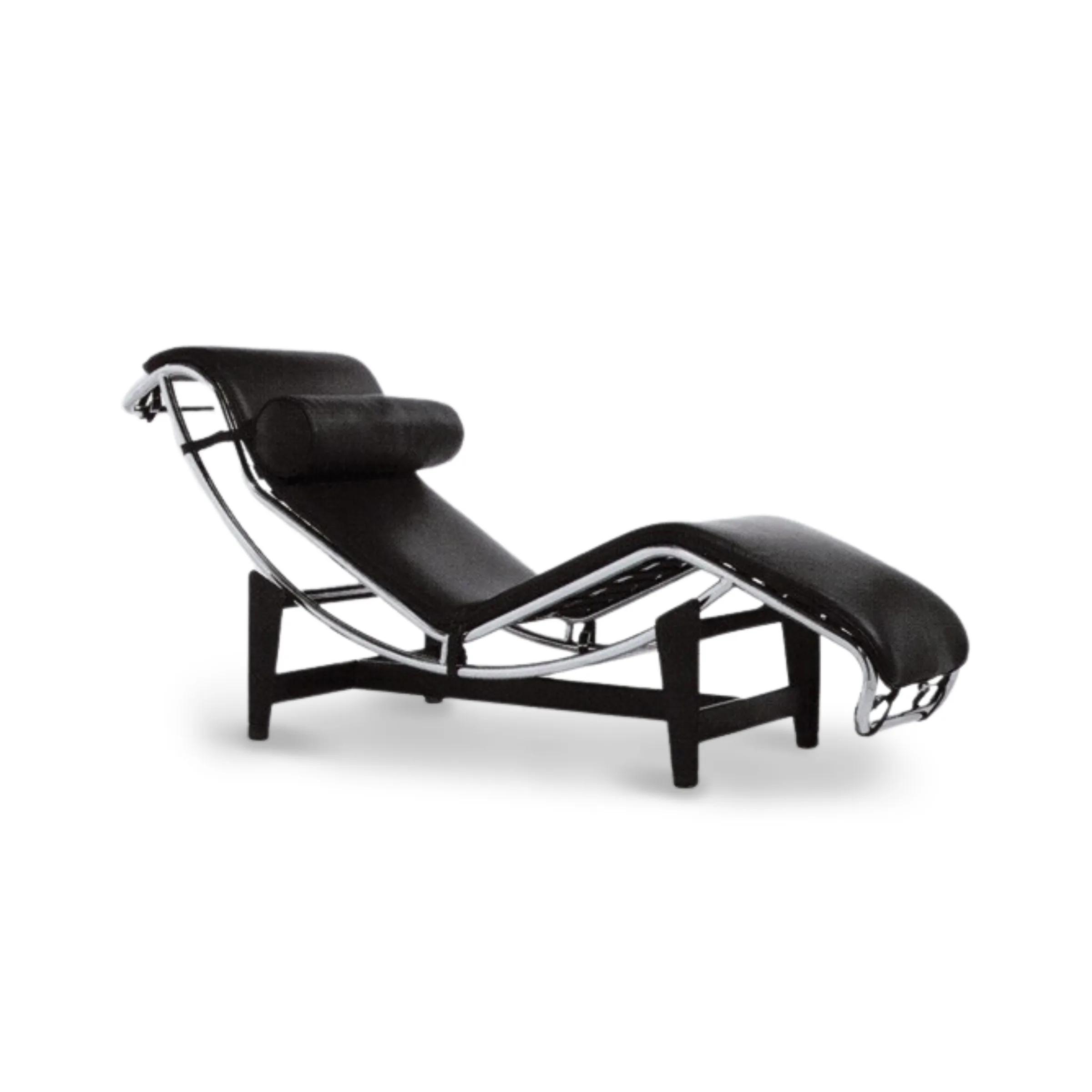 Le Corbusier LC4 Chaise Lounge Replica, Genuine Leather