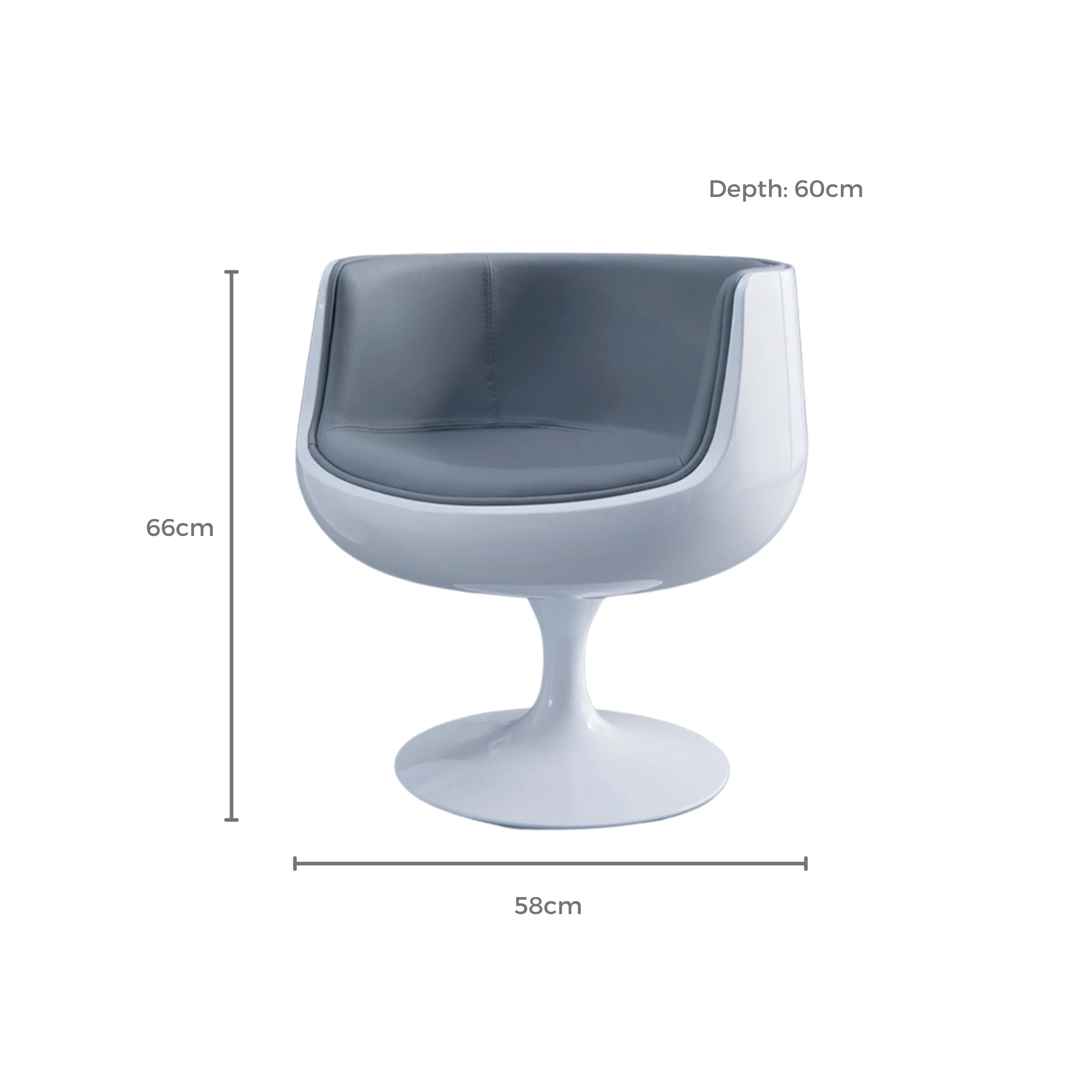 Eero Aarnio Cognac Chair Replica