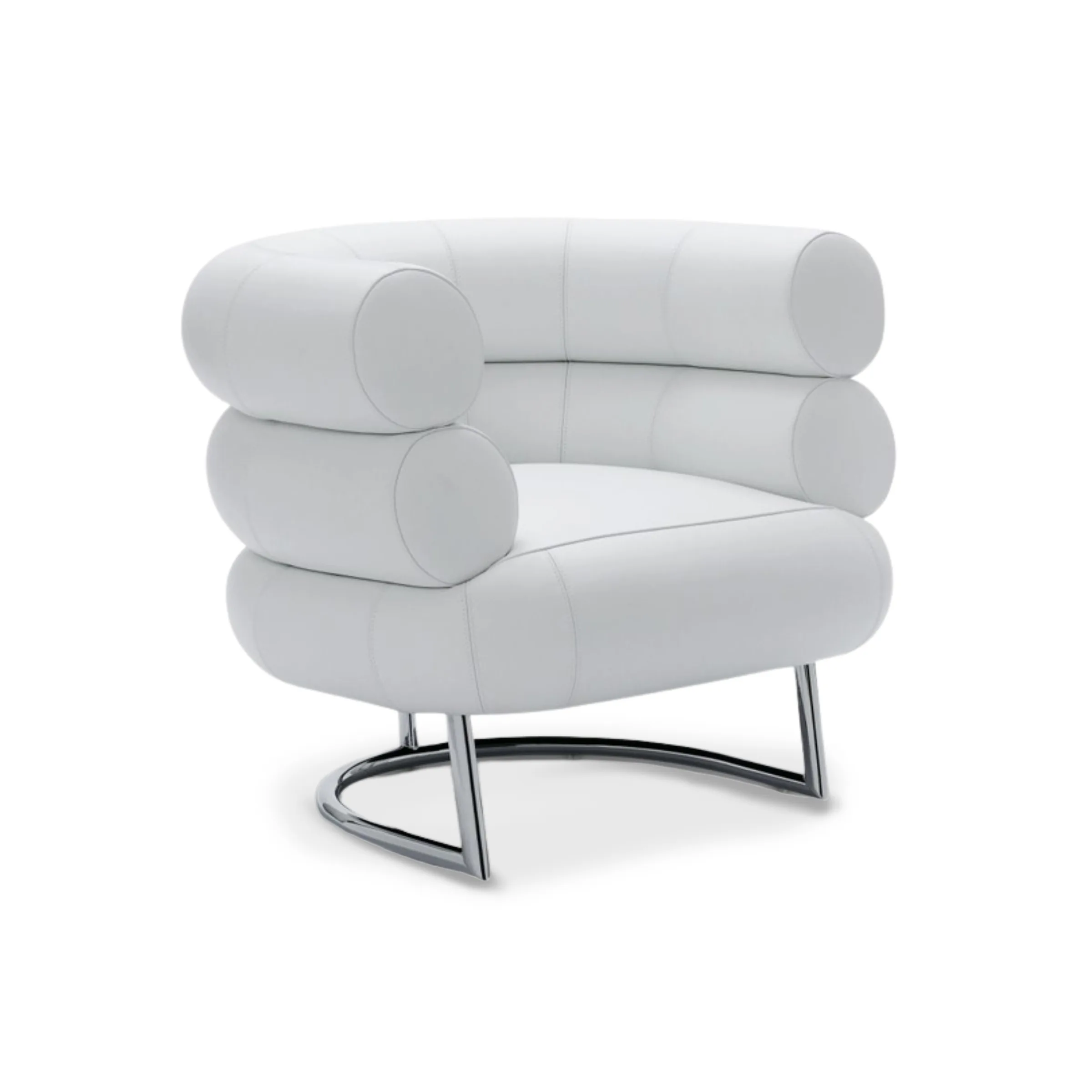 Eileen Gray Bibendum Chair Replica, White