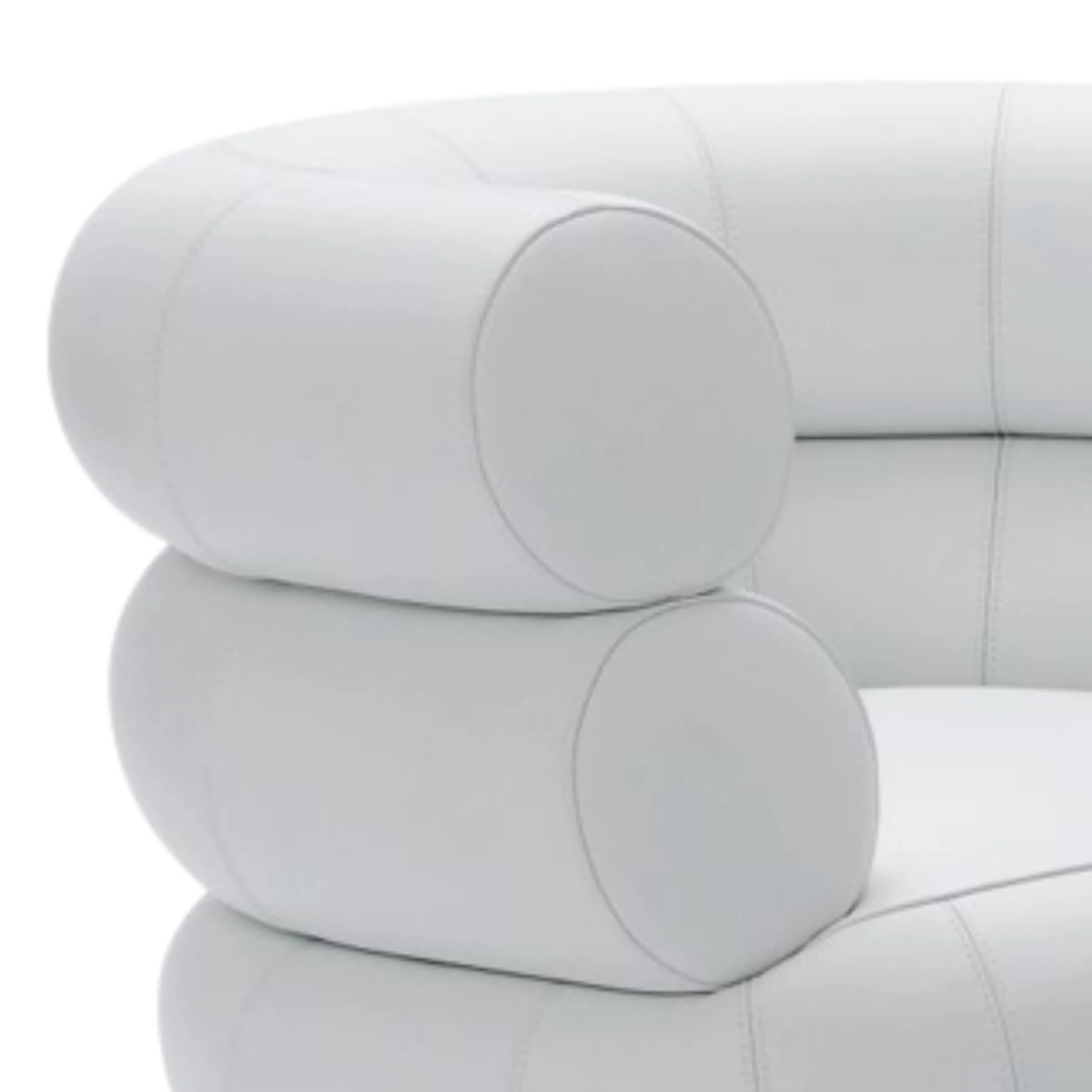 Eileen Gray Bibendum Chair Replica, White