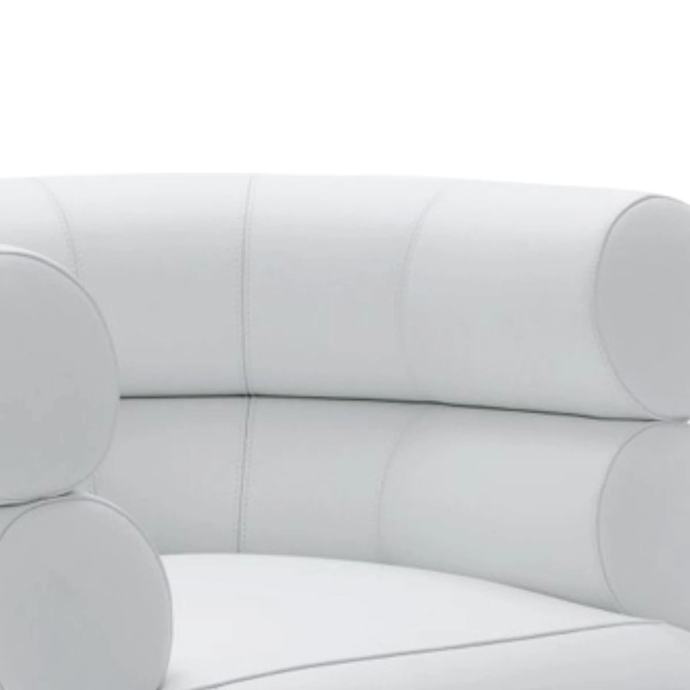 Eileen Gray Bibendum Chair Replica, White