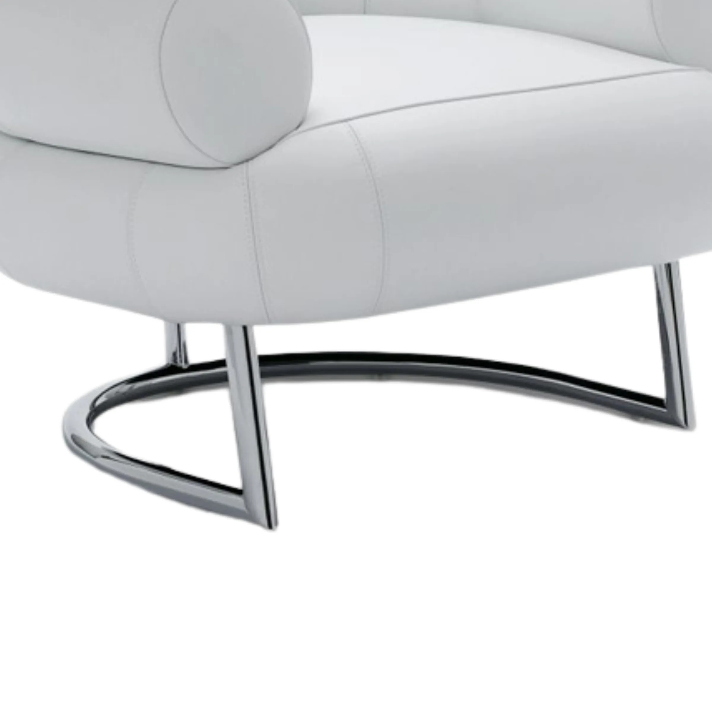 Eileen Gray Bibendum Chair Replica, White