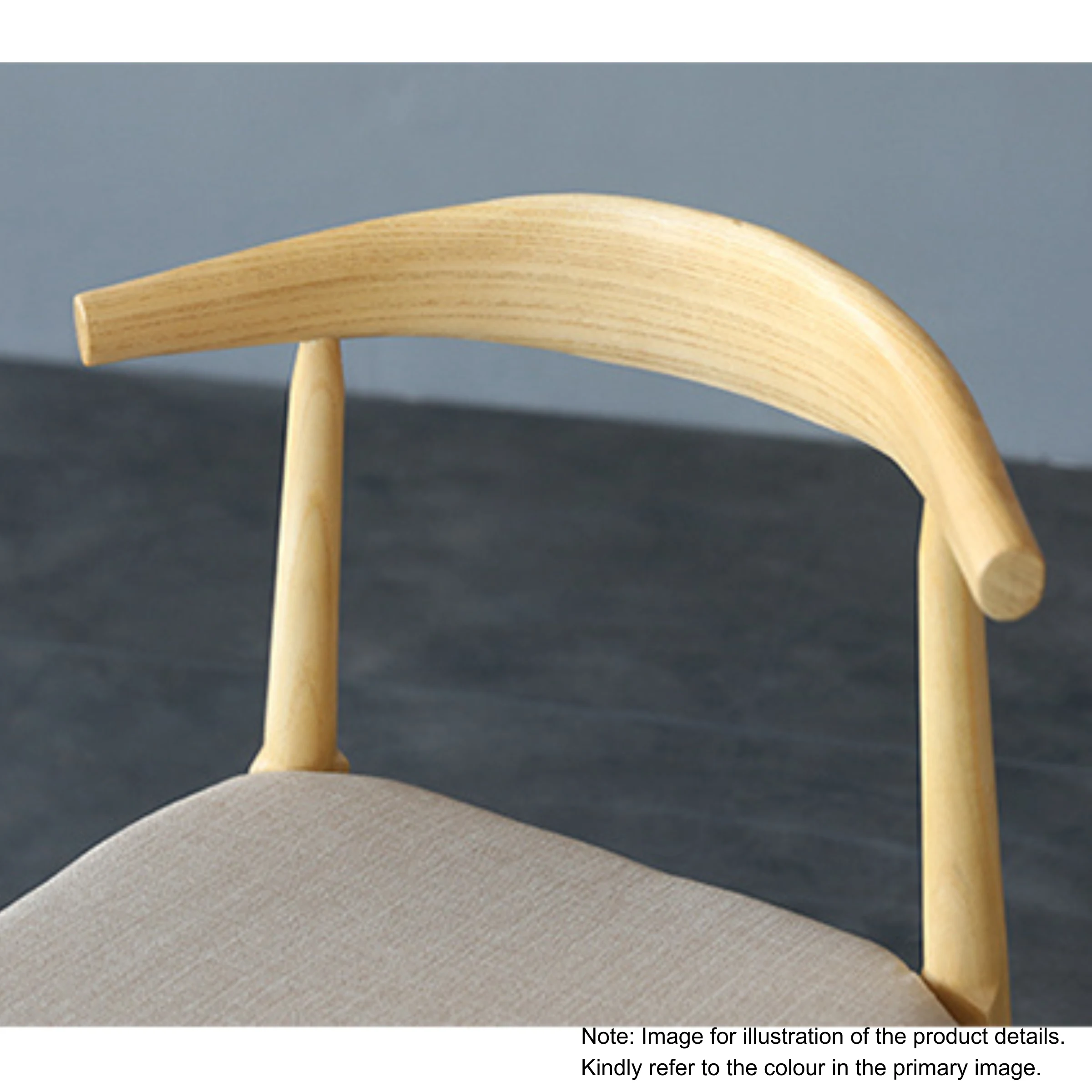 Hans Wegner Elbow Dining Chair CH20 Replica, Natural, Set of 2