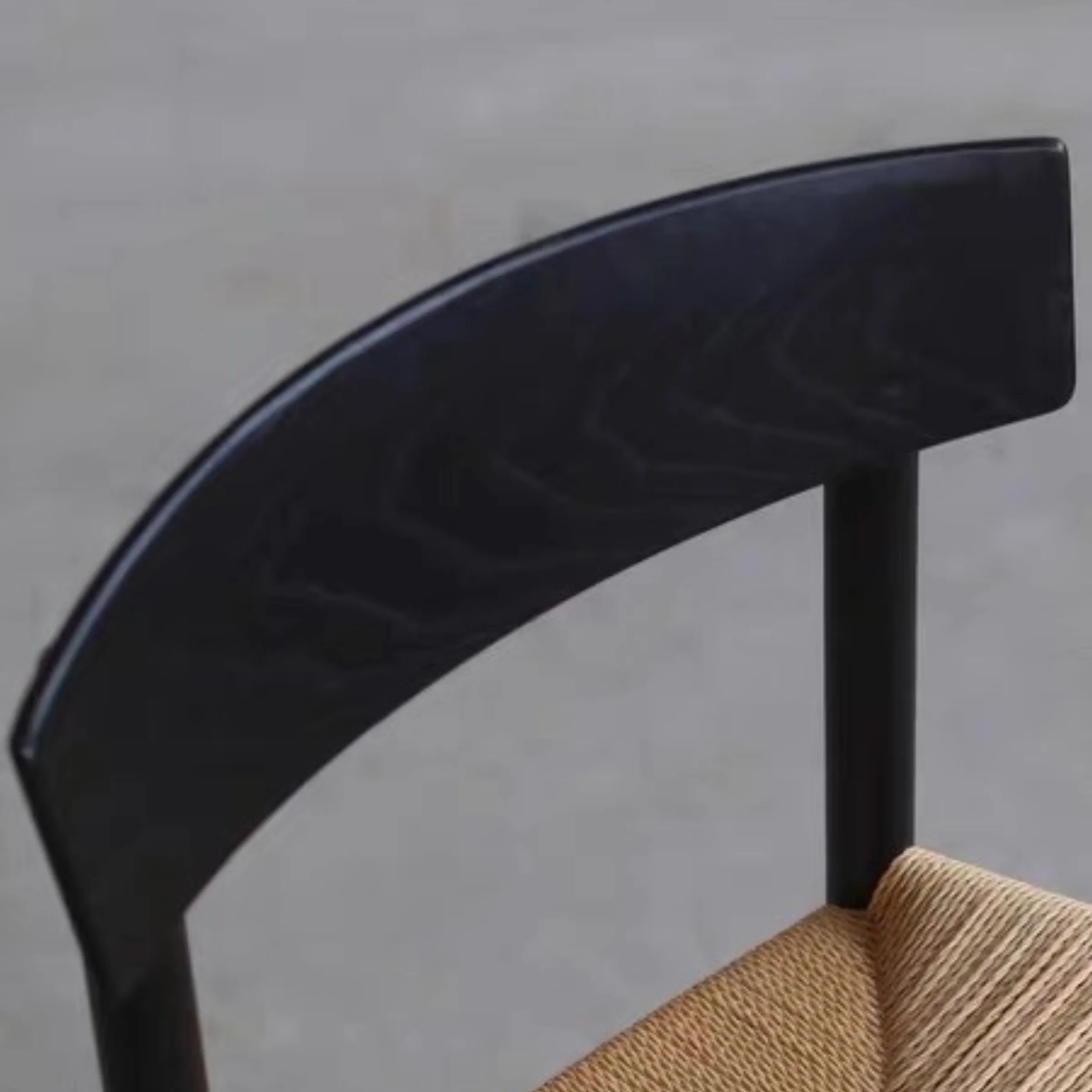 Borge Mogensen Shaker Chair J39 Replica, Black, Set of 2