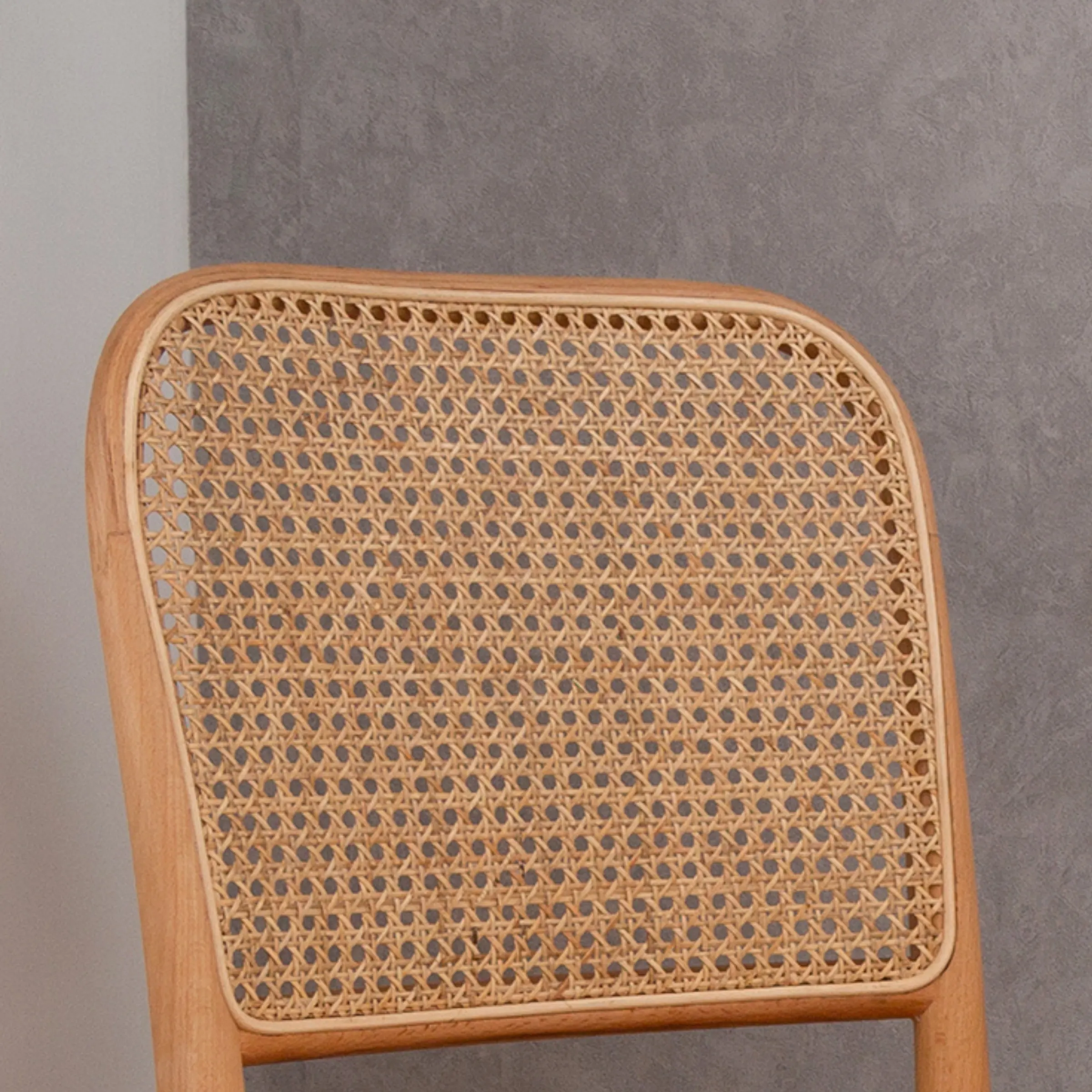 Josef Hoffman No. 811 Dining Chair Replica, Natural, Set of 2