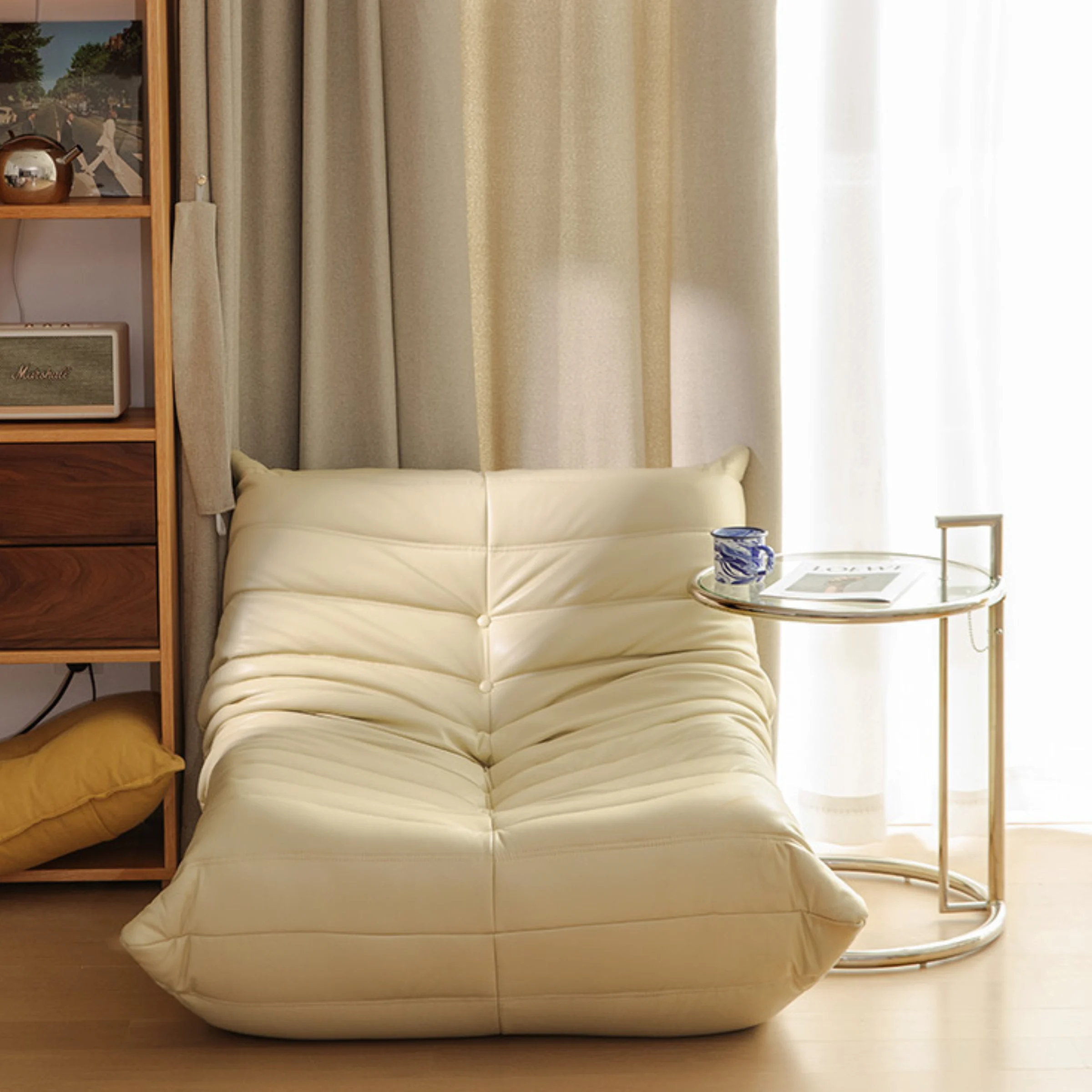 Eileen Gray Glass Side Table Replica
