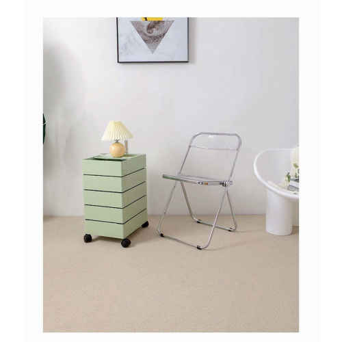 Merike Rosa Rotatable Trolley on Wheels, 45x35CM, Green