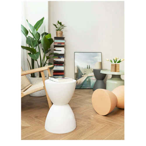 MODE Prince Stool, 30x43CM, White