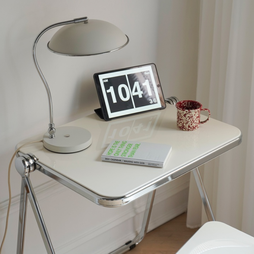 MODE Larkin Minimalist Folding Desk, 72x50.5CM, White