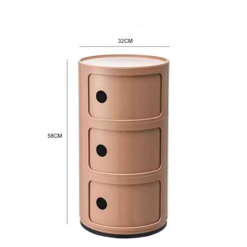 MODE Pandora 3 Tier Column Storage Organizer, 32x58CM, Pink