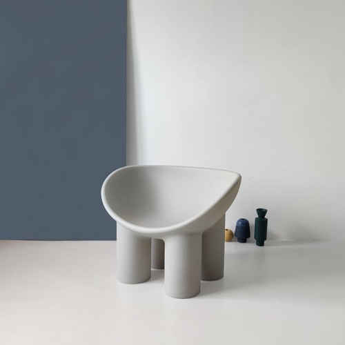 Faye Toogood Roly Poly Chair Replica, Grey