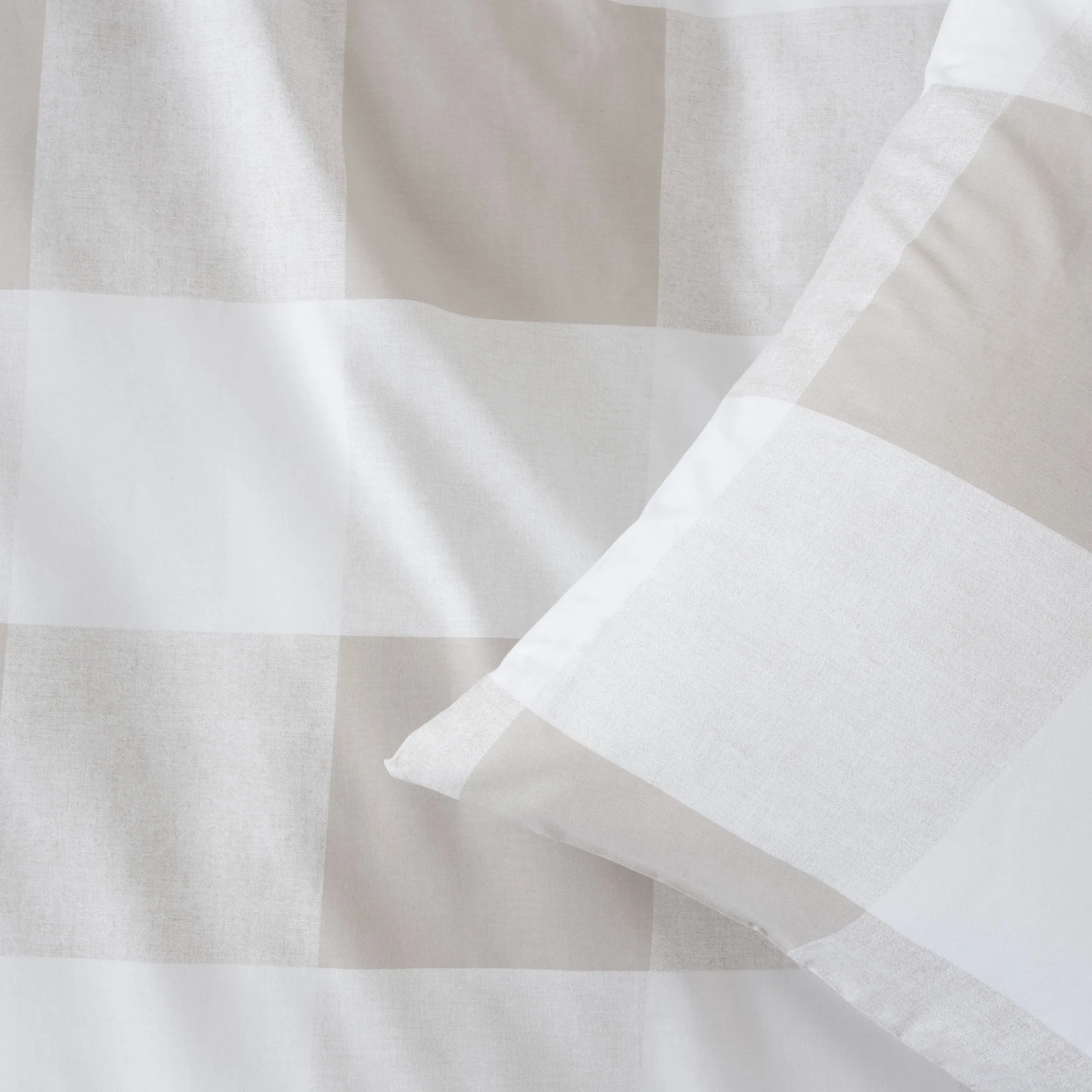 NU EDITION Alec Duvet Cover Set, Mushroom, Super King