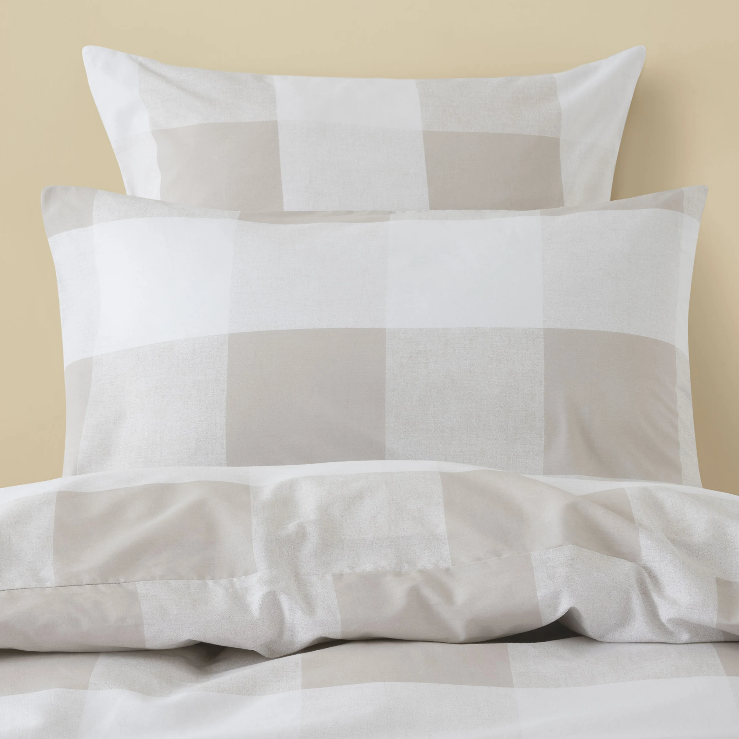 NU EDITION Alec Duvet Cover Set, Mushroom, Super King