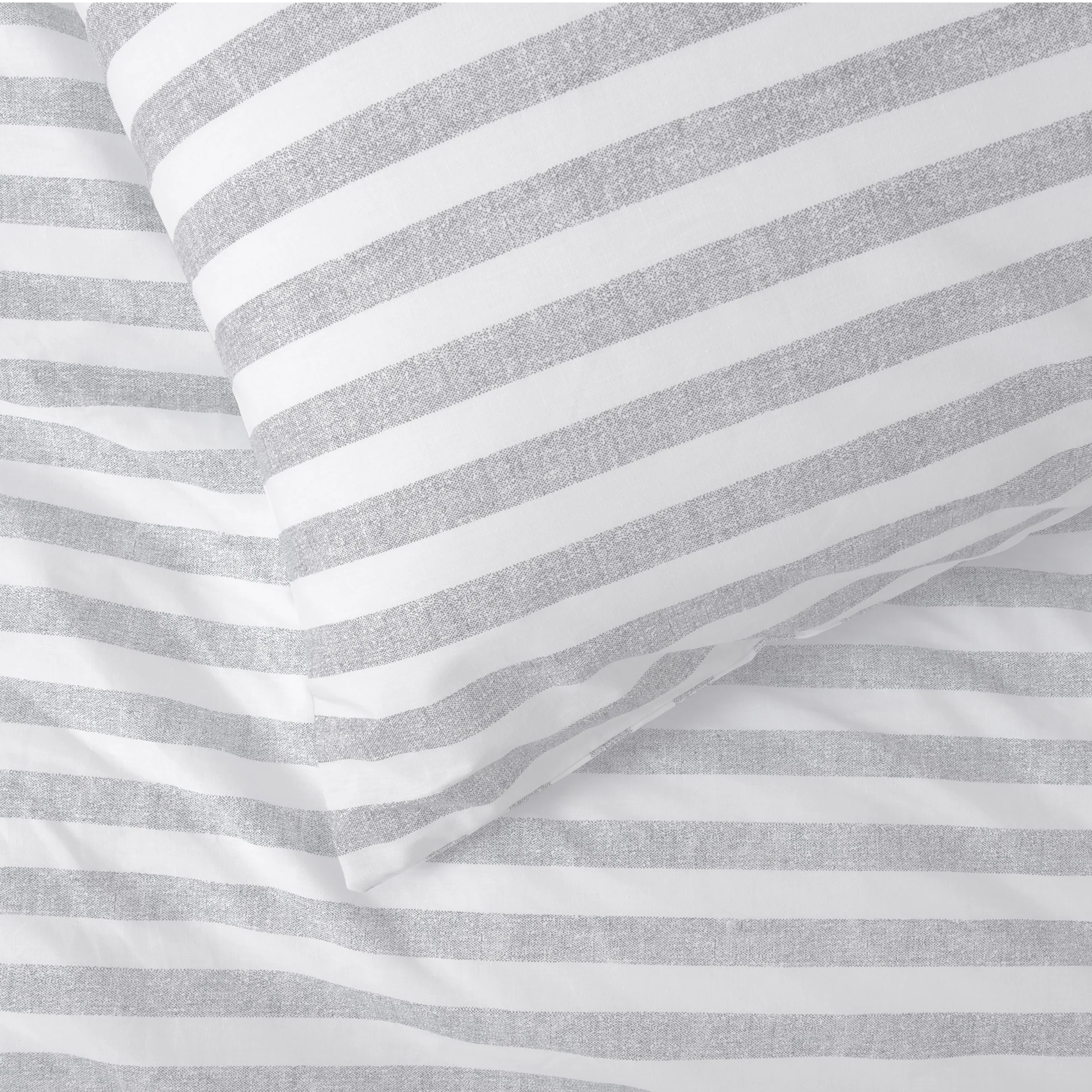 NU EDITION Charlie Duvet Cover Set, Grey, King