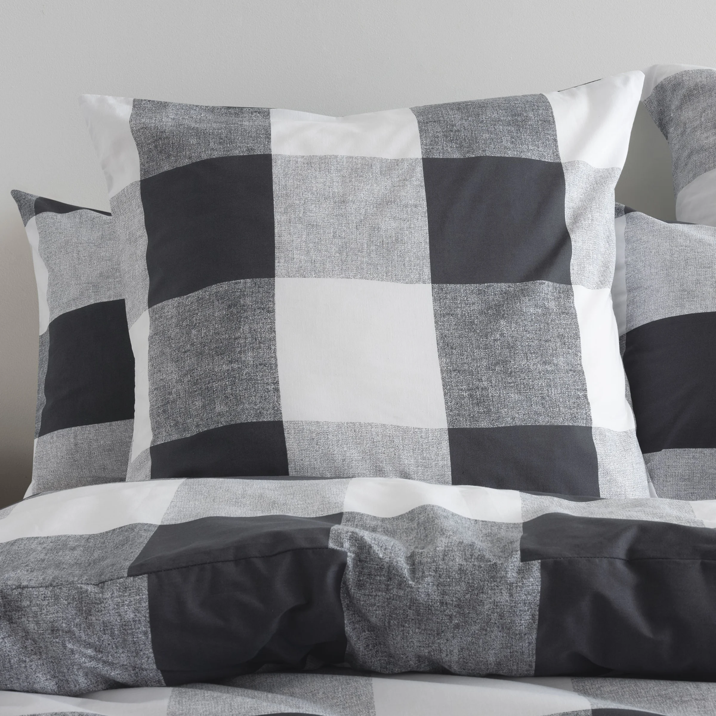 NU EDITION Alec Duvet Cover Set, Carbon, Super King