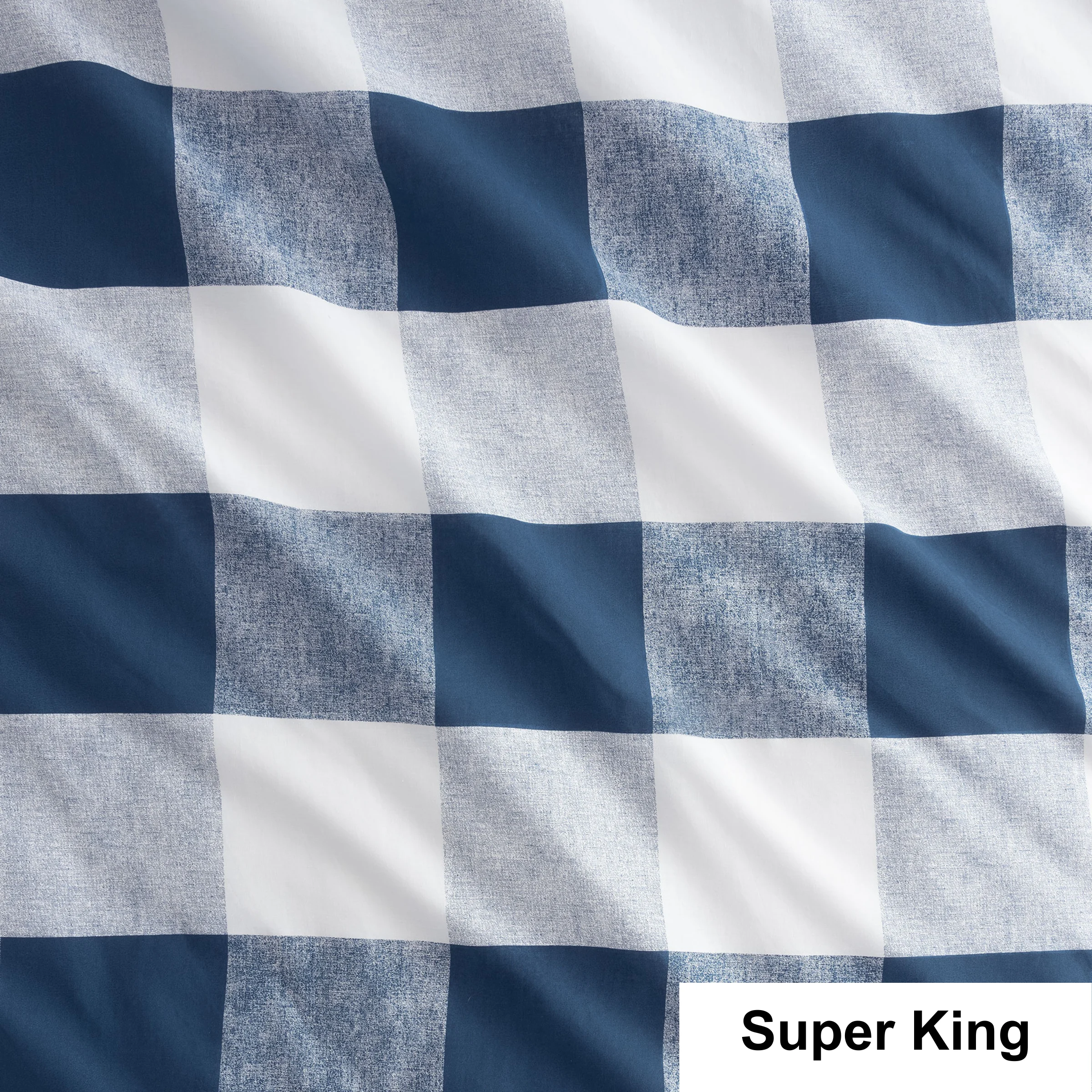 NU EDITION Alec Duvet Cover Set, Ink, Super King